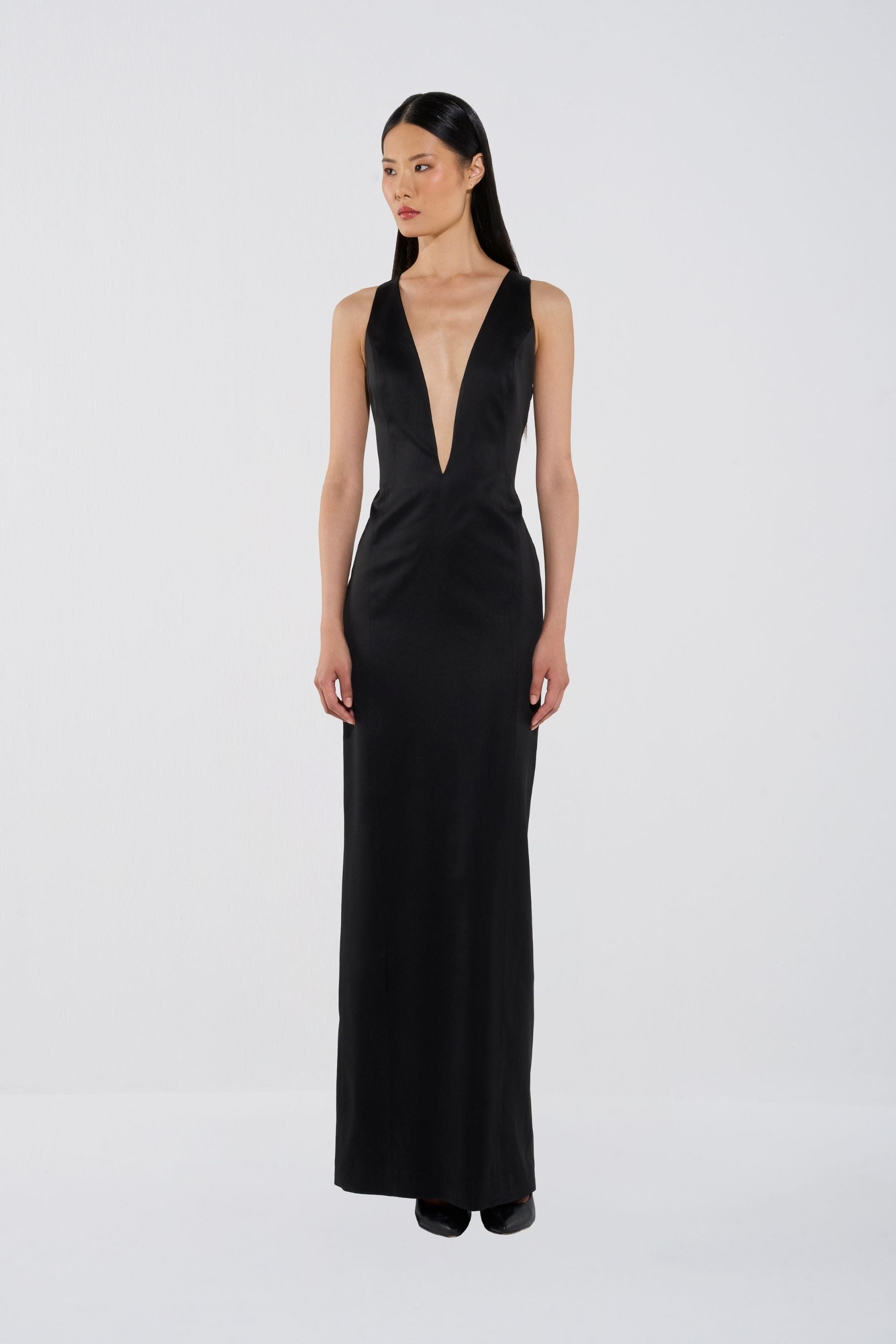 Elegant Fitted Sleeveless Dress