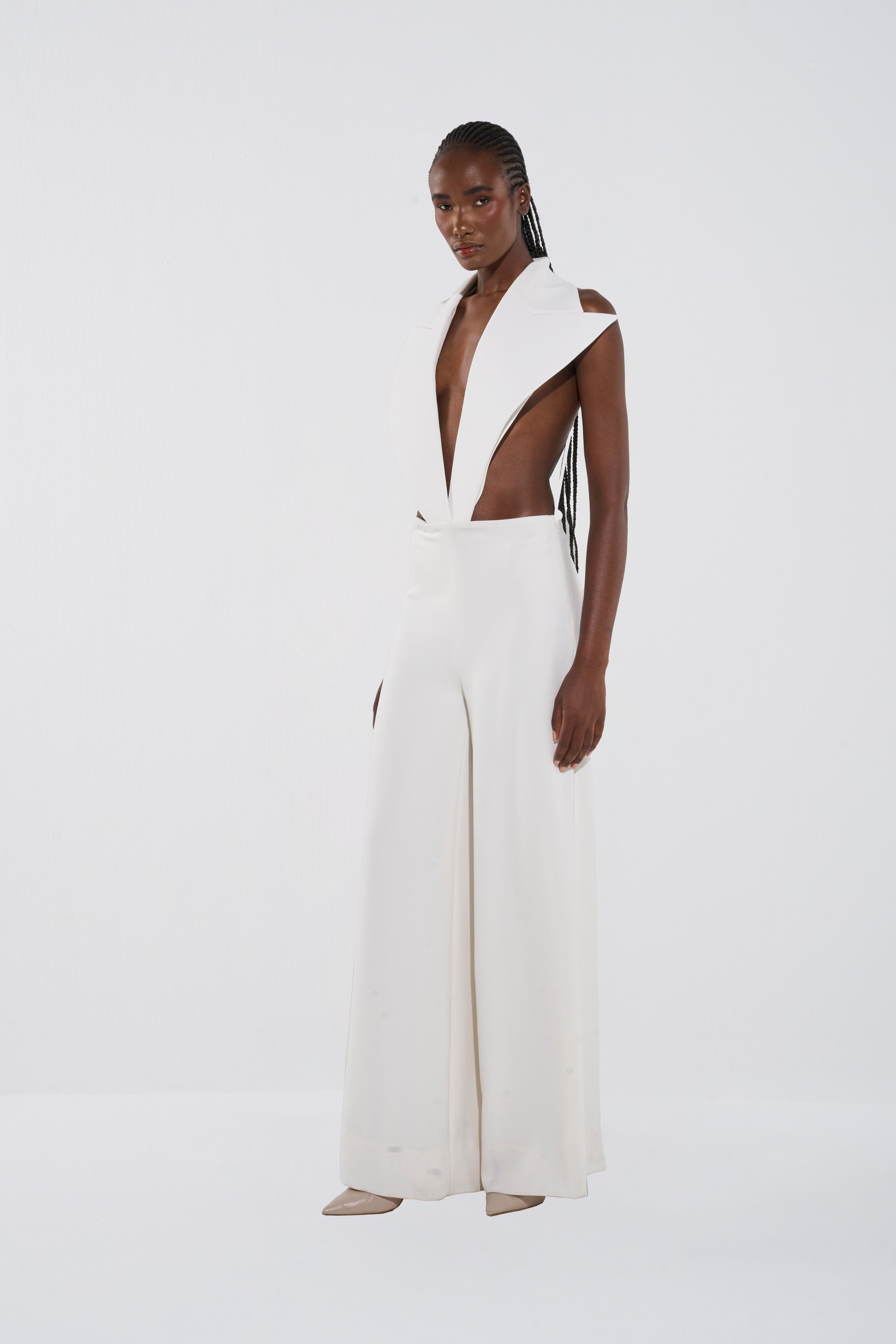 Stylish Tailored cut-out Jumpsuit