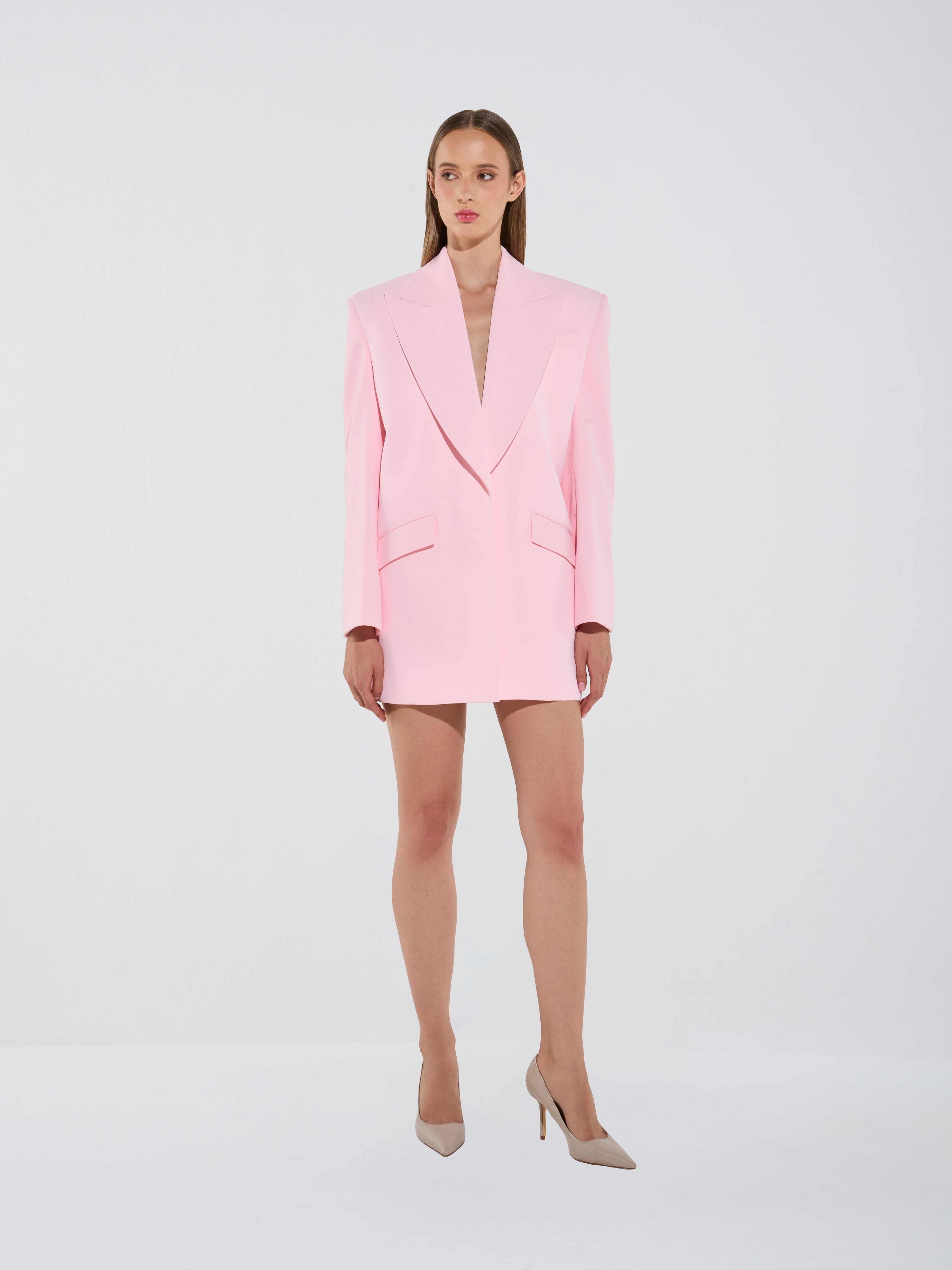 Structured Crepe Blazer