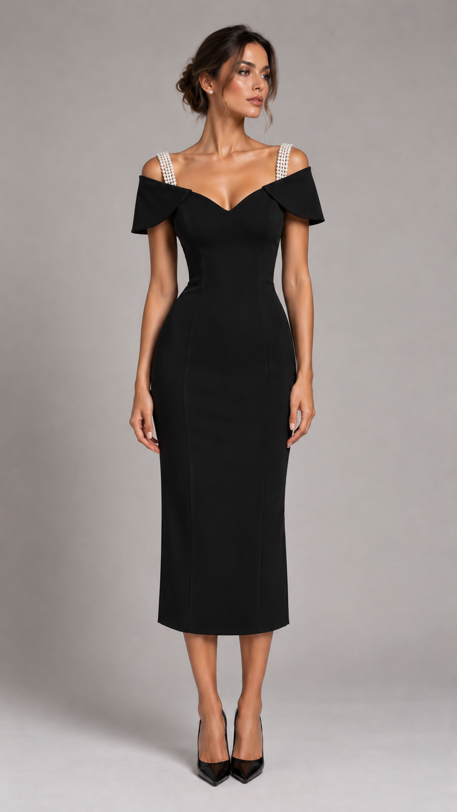 Sweetheart Midi Dress