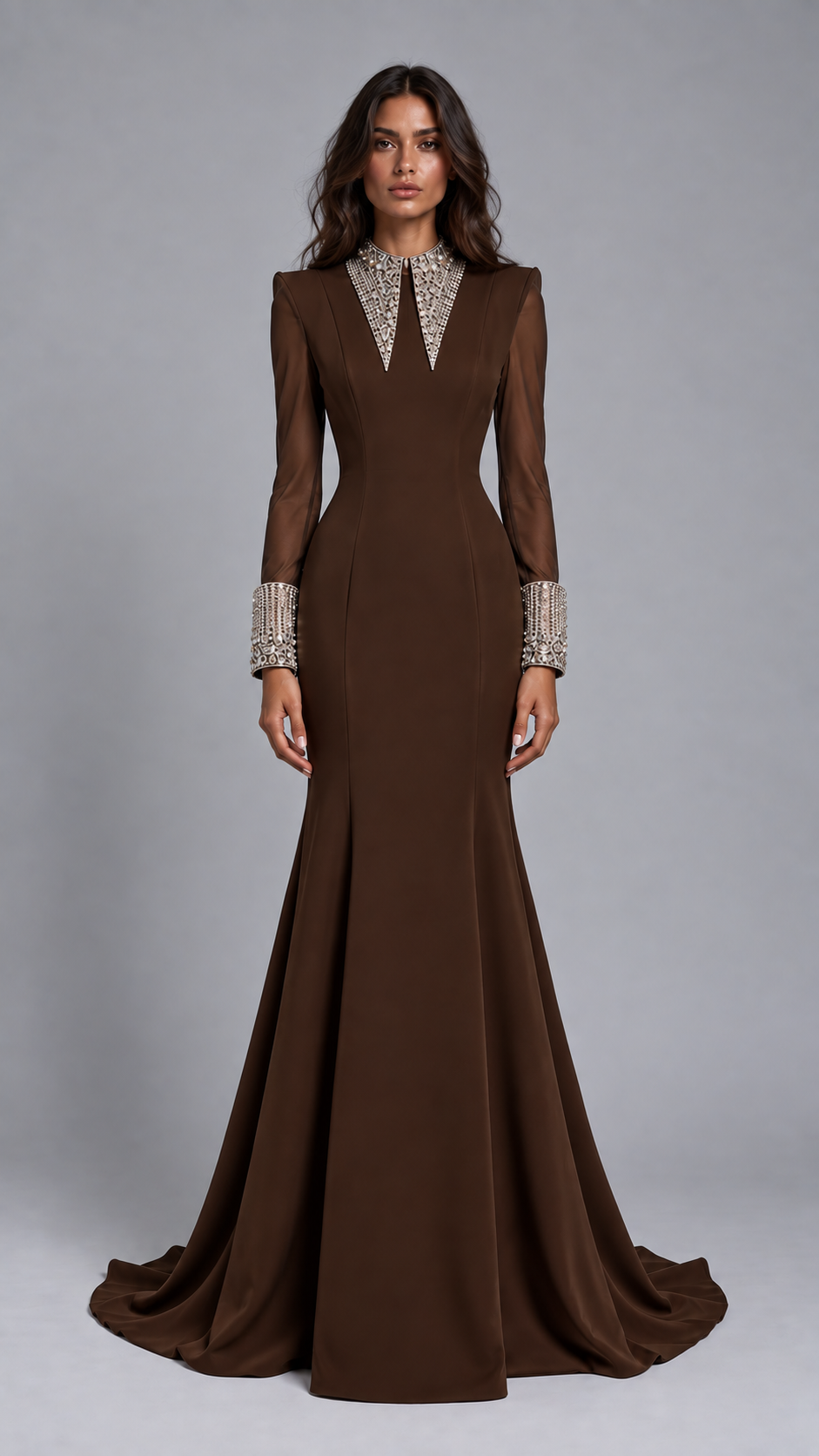 Sculpted Crystal Dress
