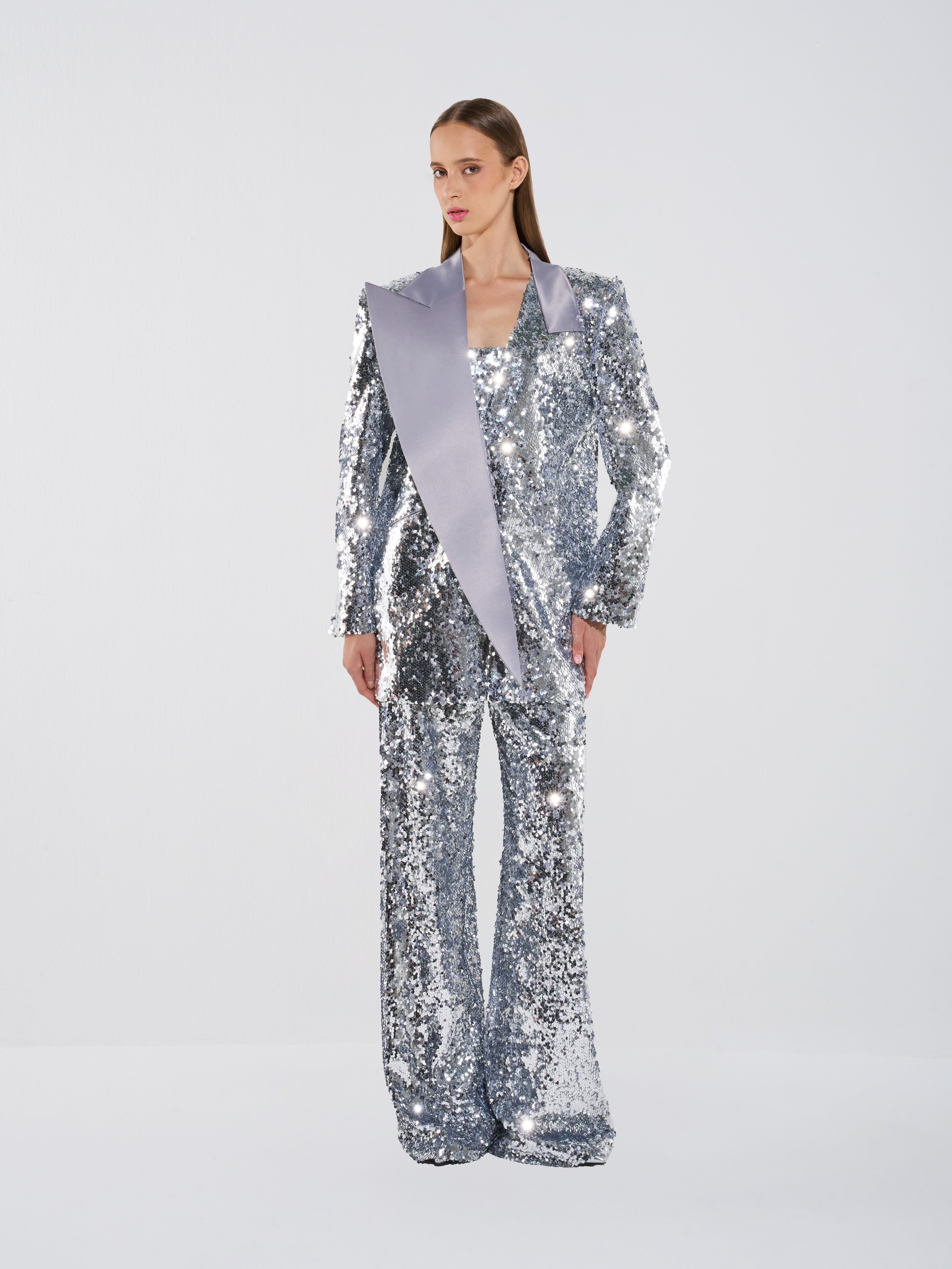 Sequin Tailored Blazer