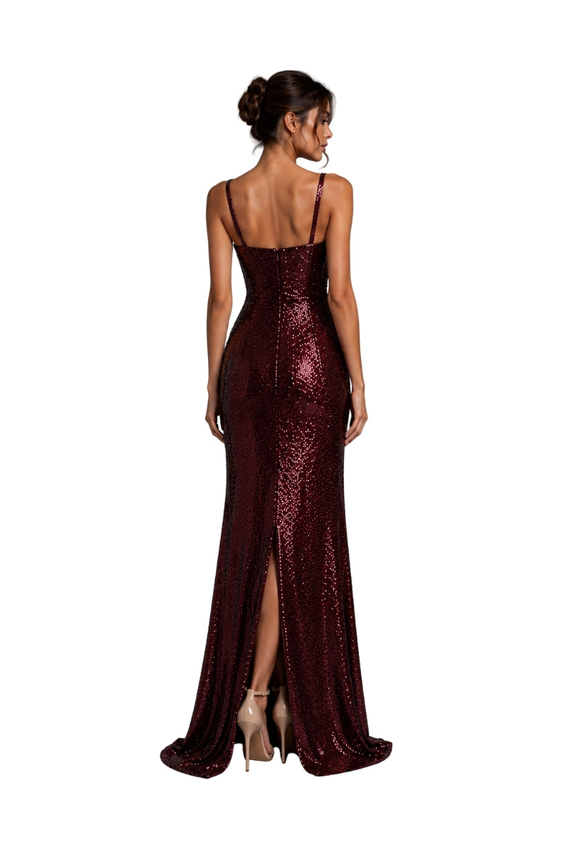 Sculpted Column Dress