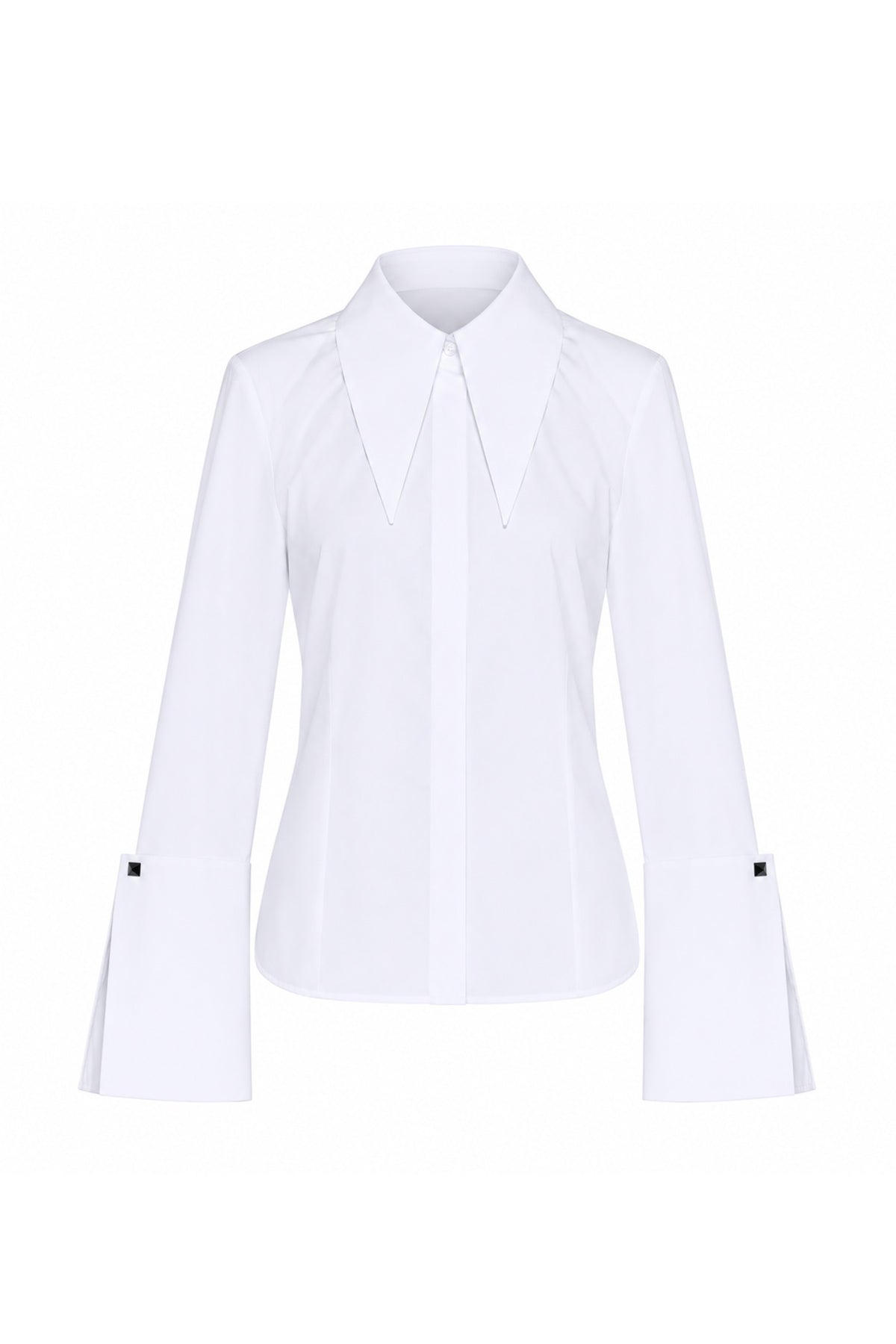 Elegant Tailored Long-Sleeve Shirt