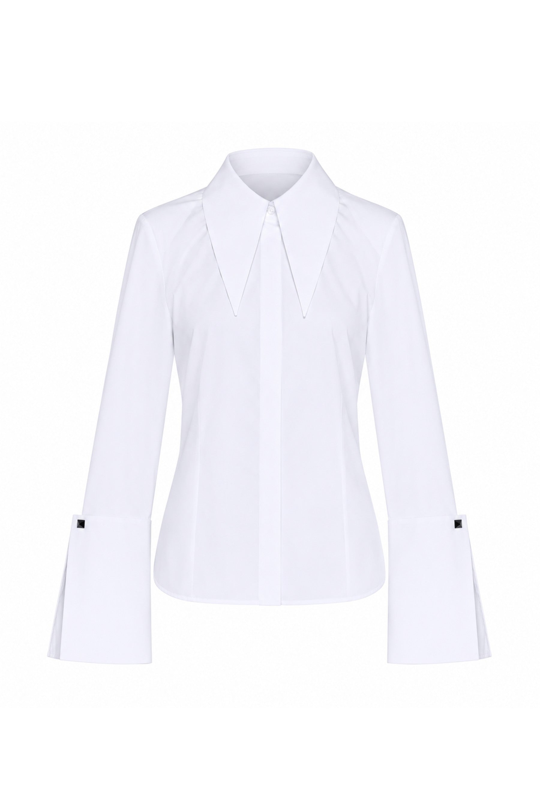 Elegant Tailored Long-Sleeve Shirt