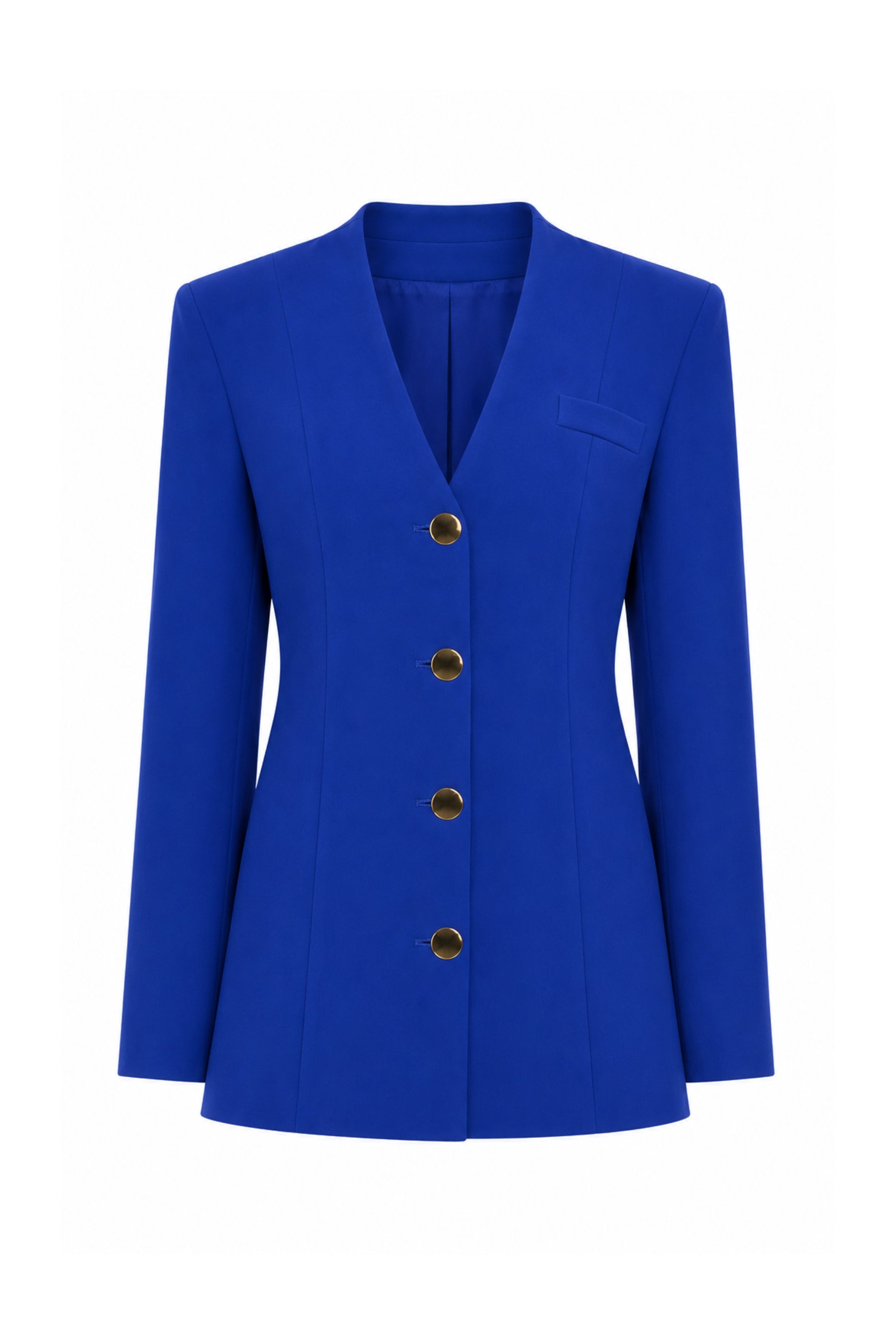 Sophisticated Lapel-Free Co-Ord