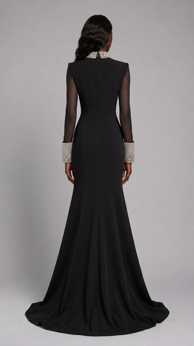 Sculpted Crystal Dress