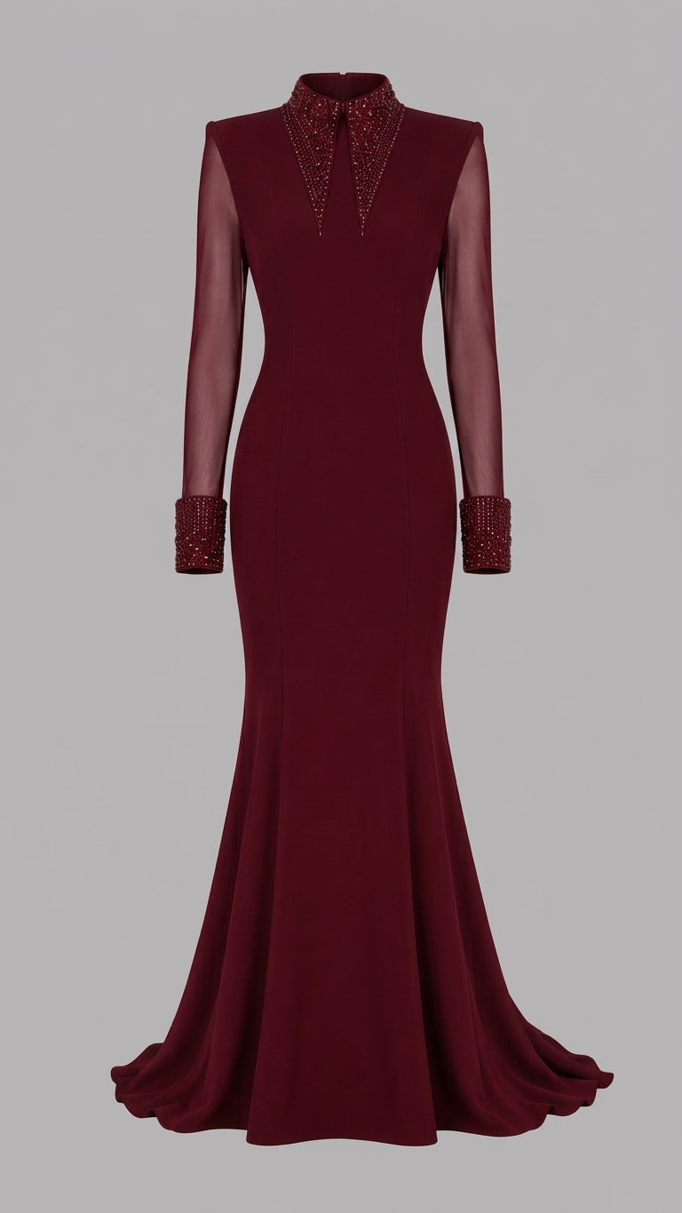 Sculpted Crystal Dress
