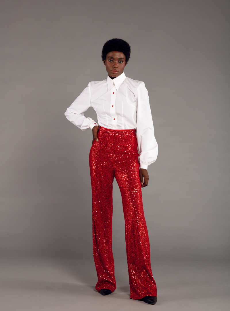 The Co-ord Sequin Trouser