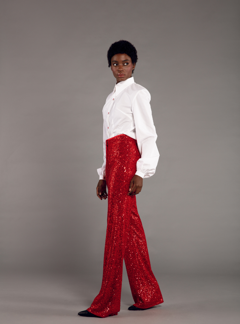 The Co-ord Sequin Trouser