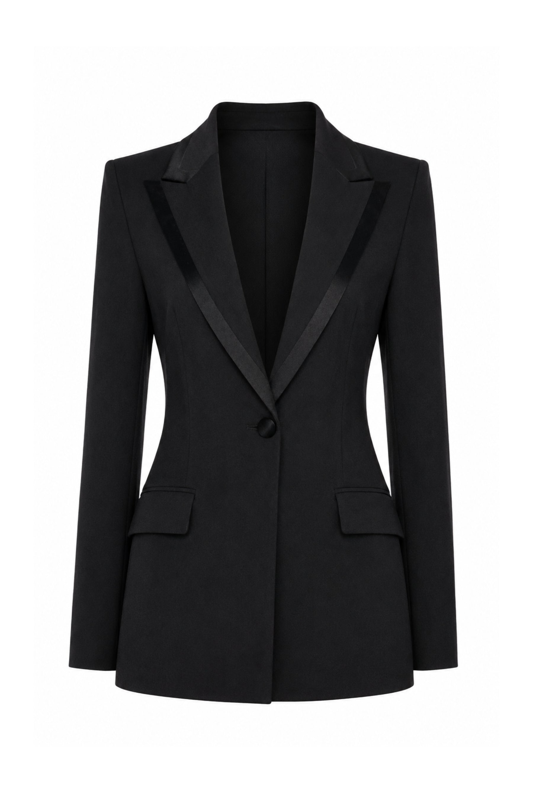 Satin & Twill Elegance Suit