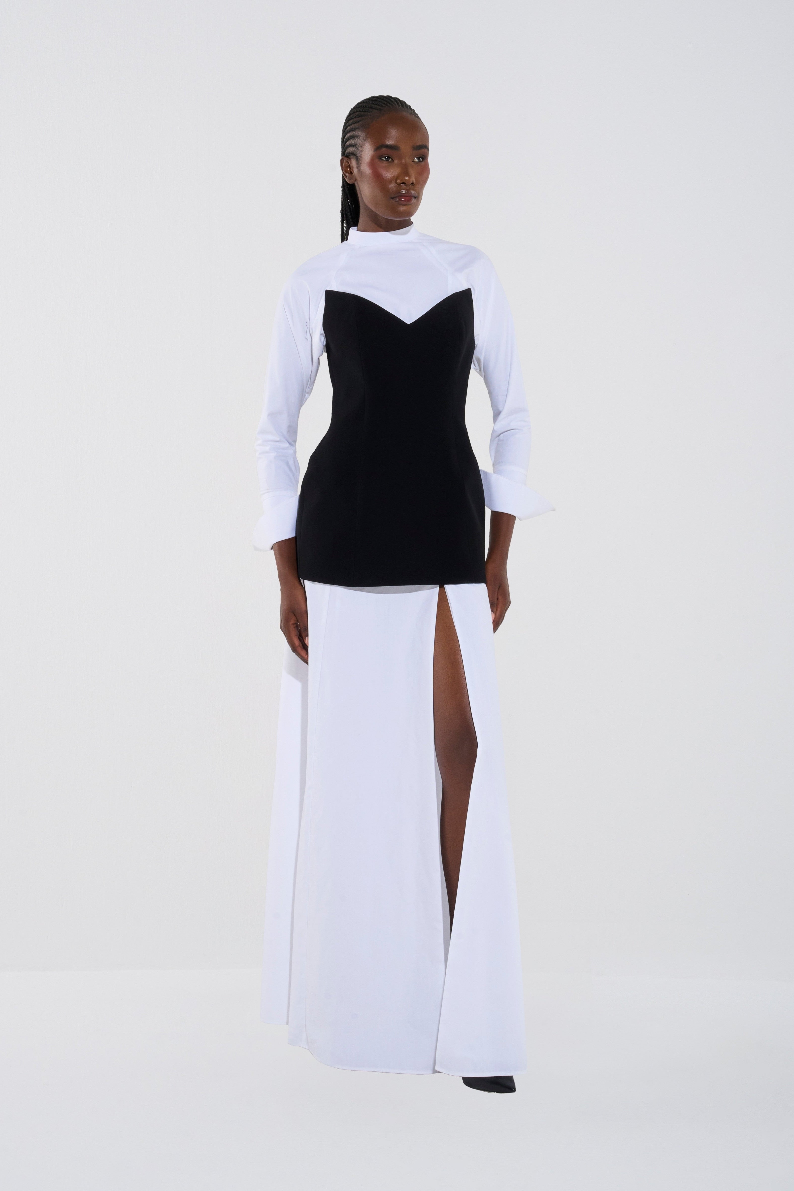 Structured Cotton Poplin Shirt Dress