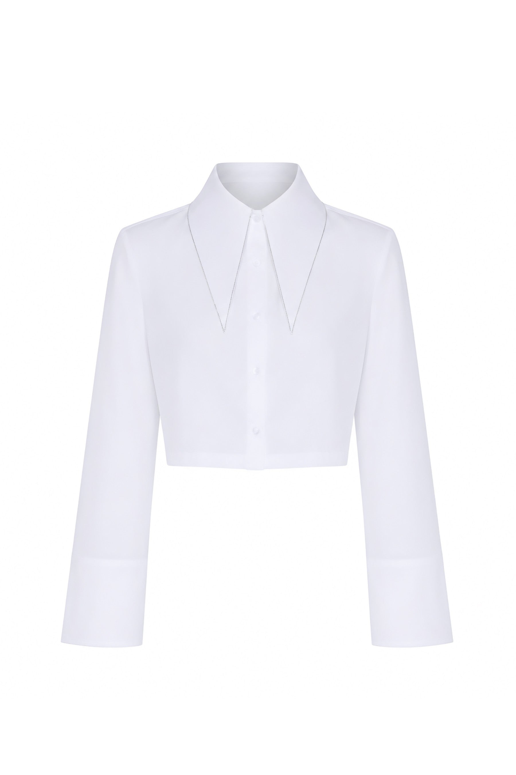 Iconic Poplin Cropped Shirt