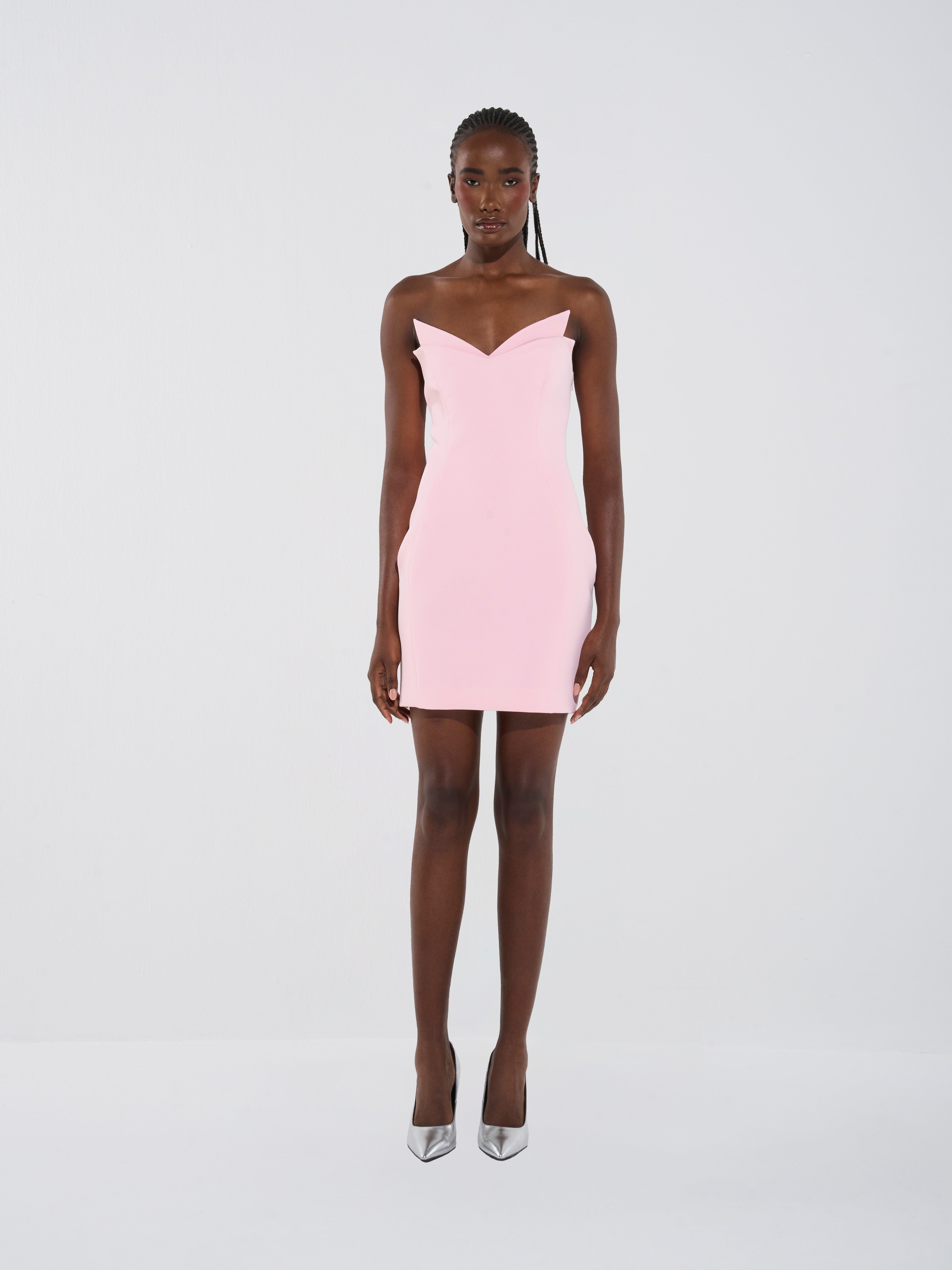 Strapless Sweetheart Pencil Dress