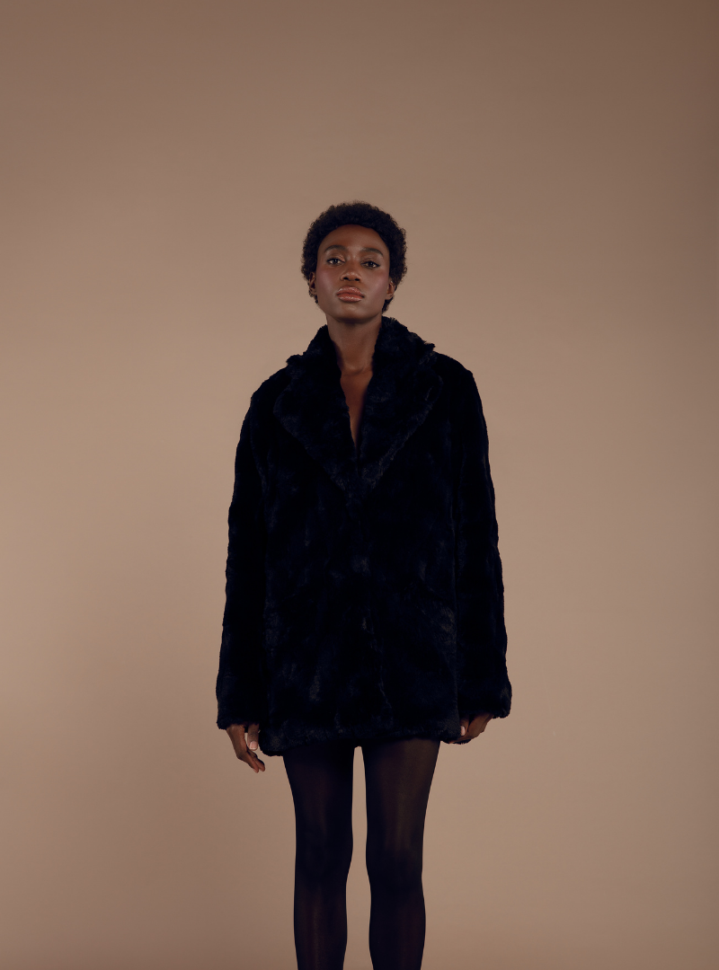 The Refined Short Fur Jacket
