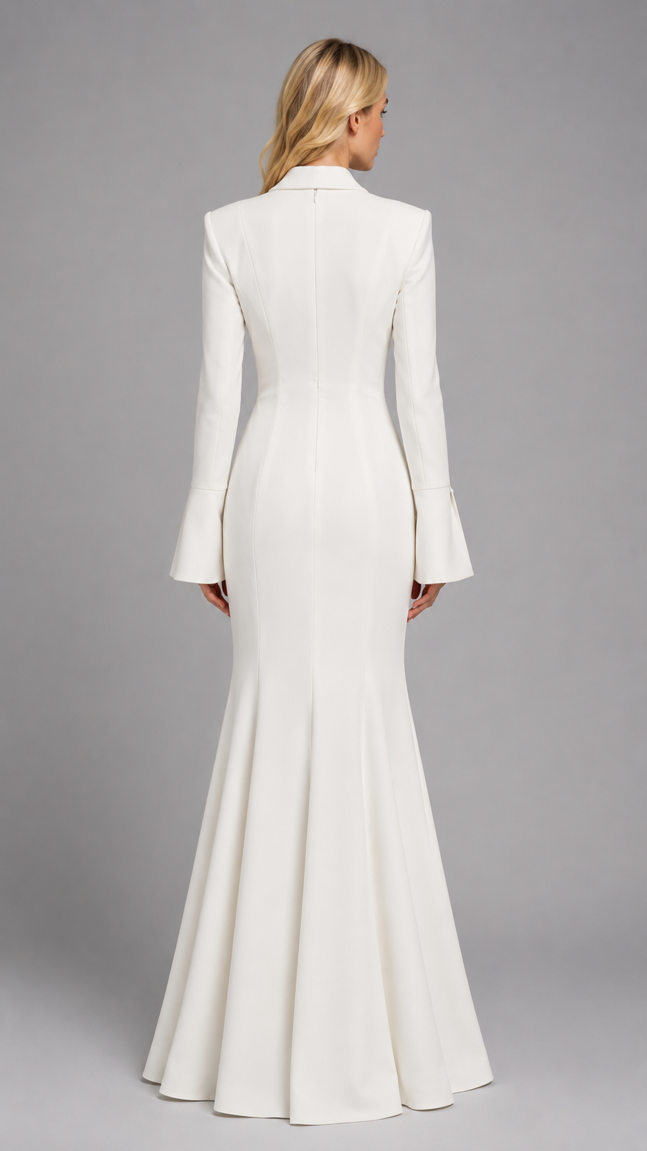 Flared Fitted Maxi Dress