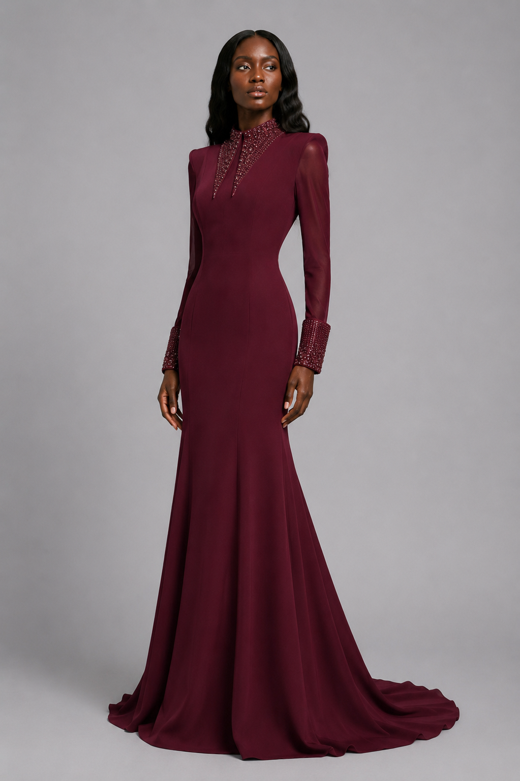 Sculpted Crystal Dress