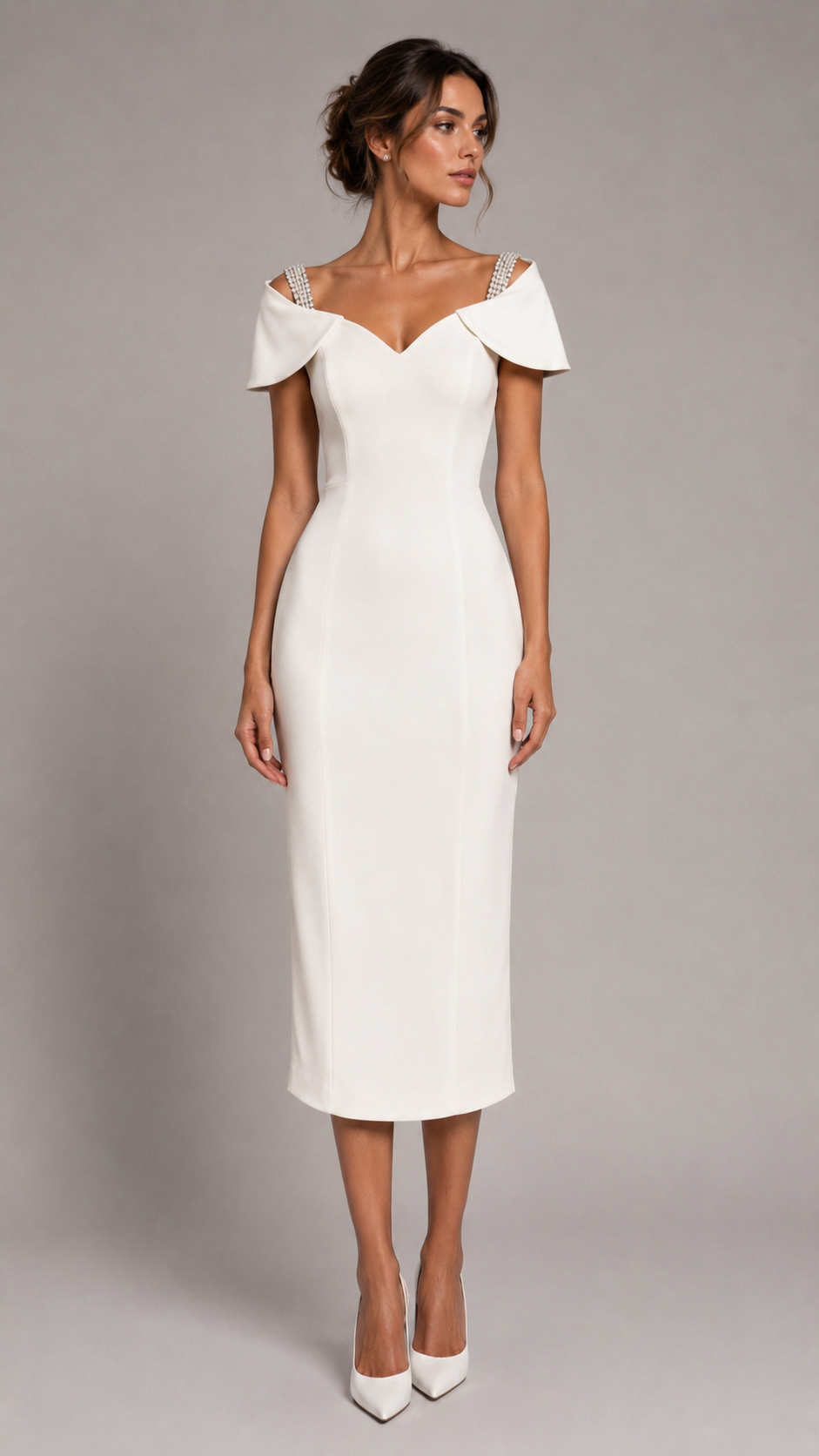 Sweetheart Midi Dress