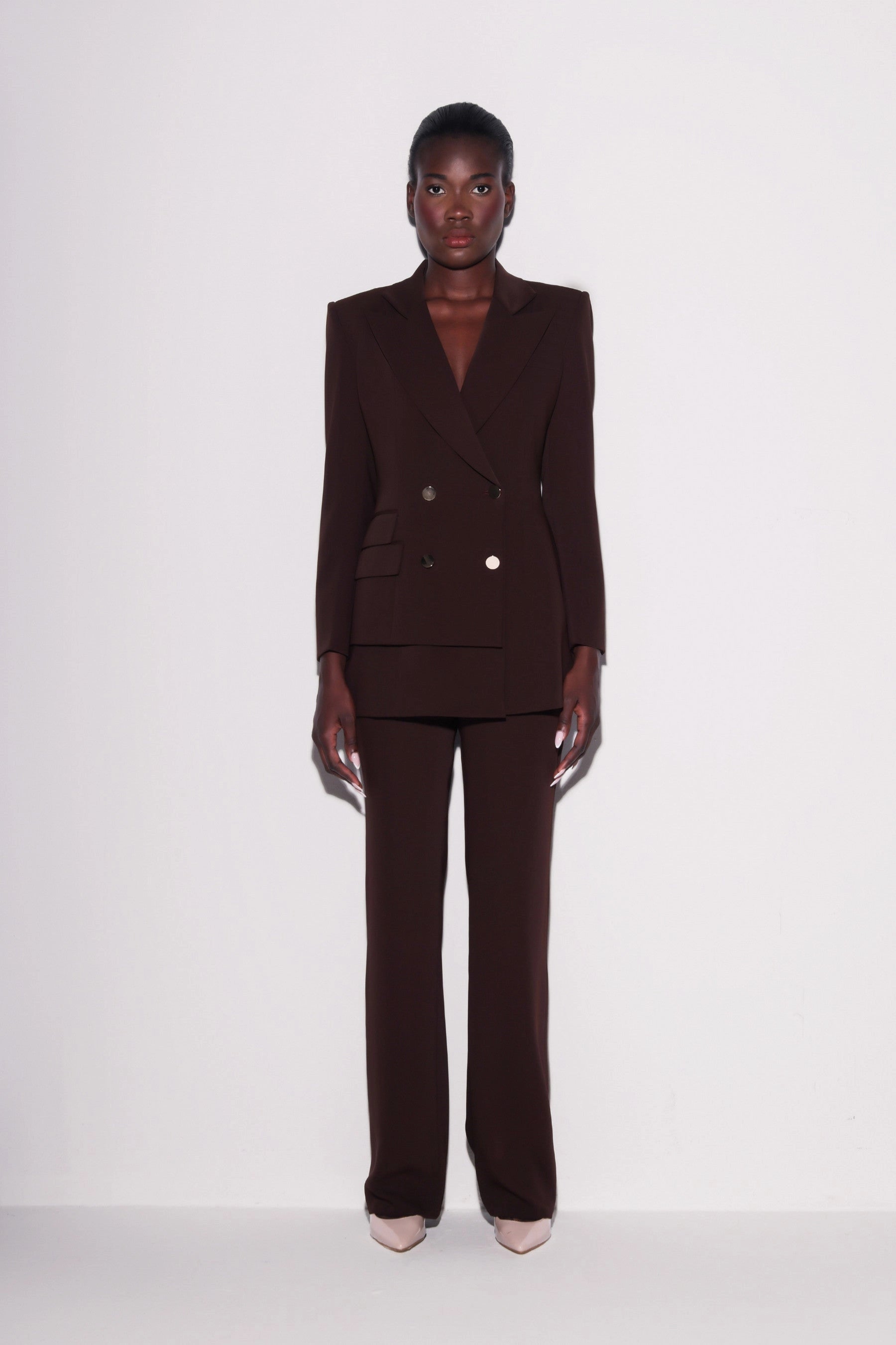 Elegant Line Straight-Leg Trouser