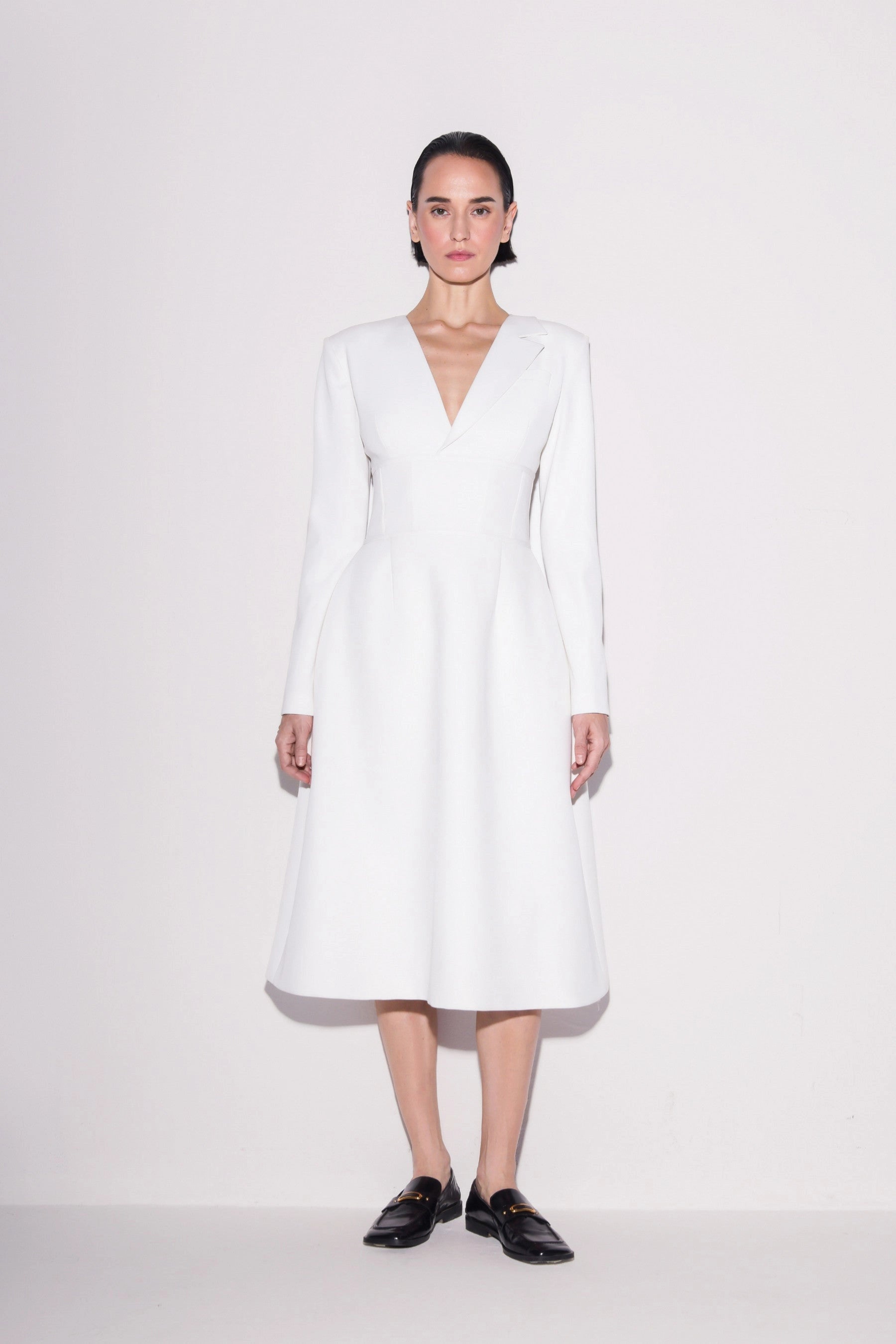 Elegance Corset Midi Dress