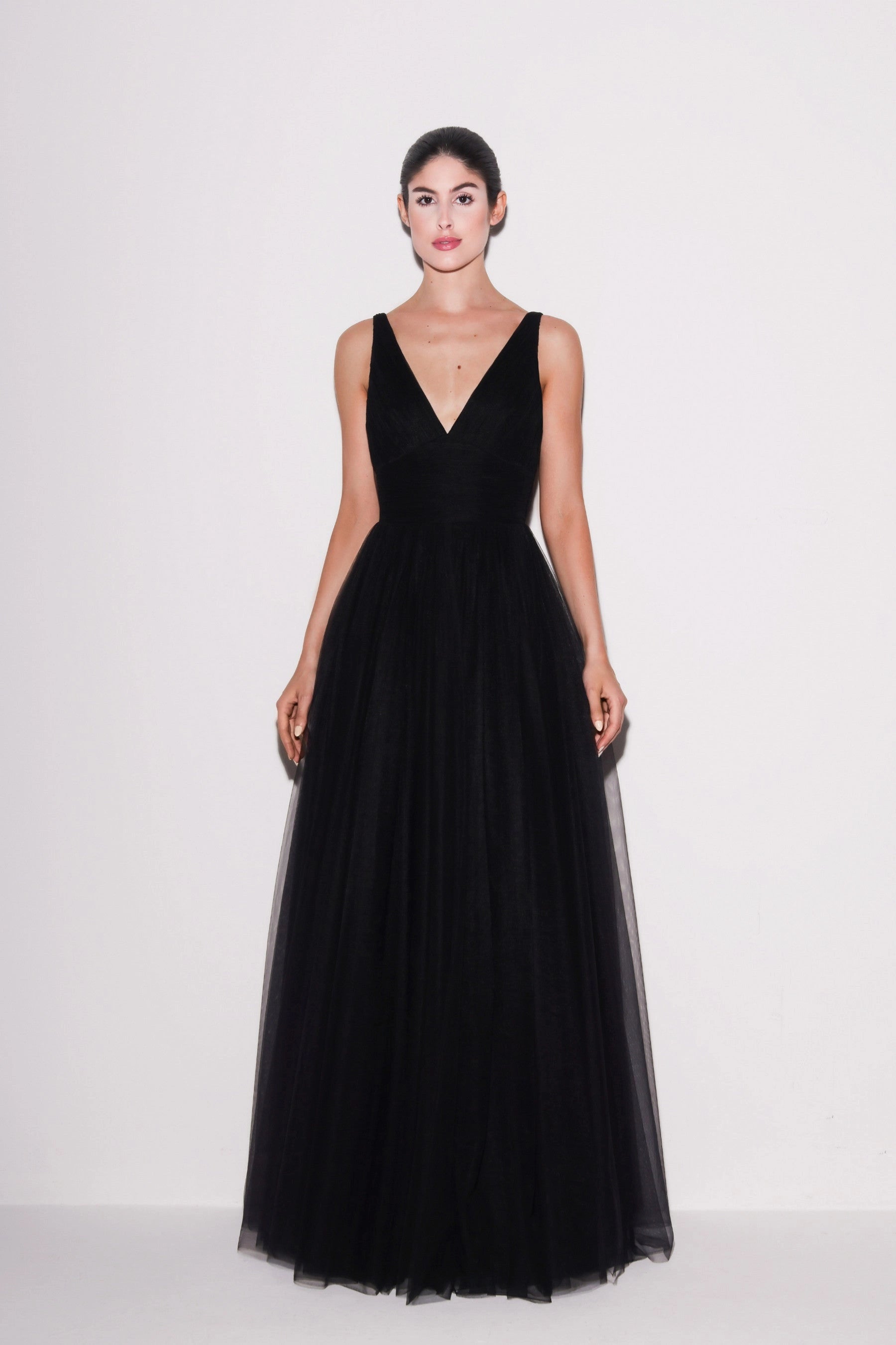 Ethereal Tulle A-line Gown