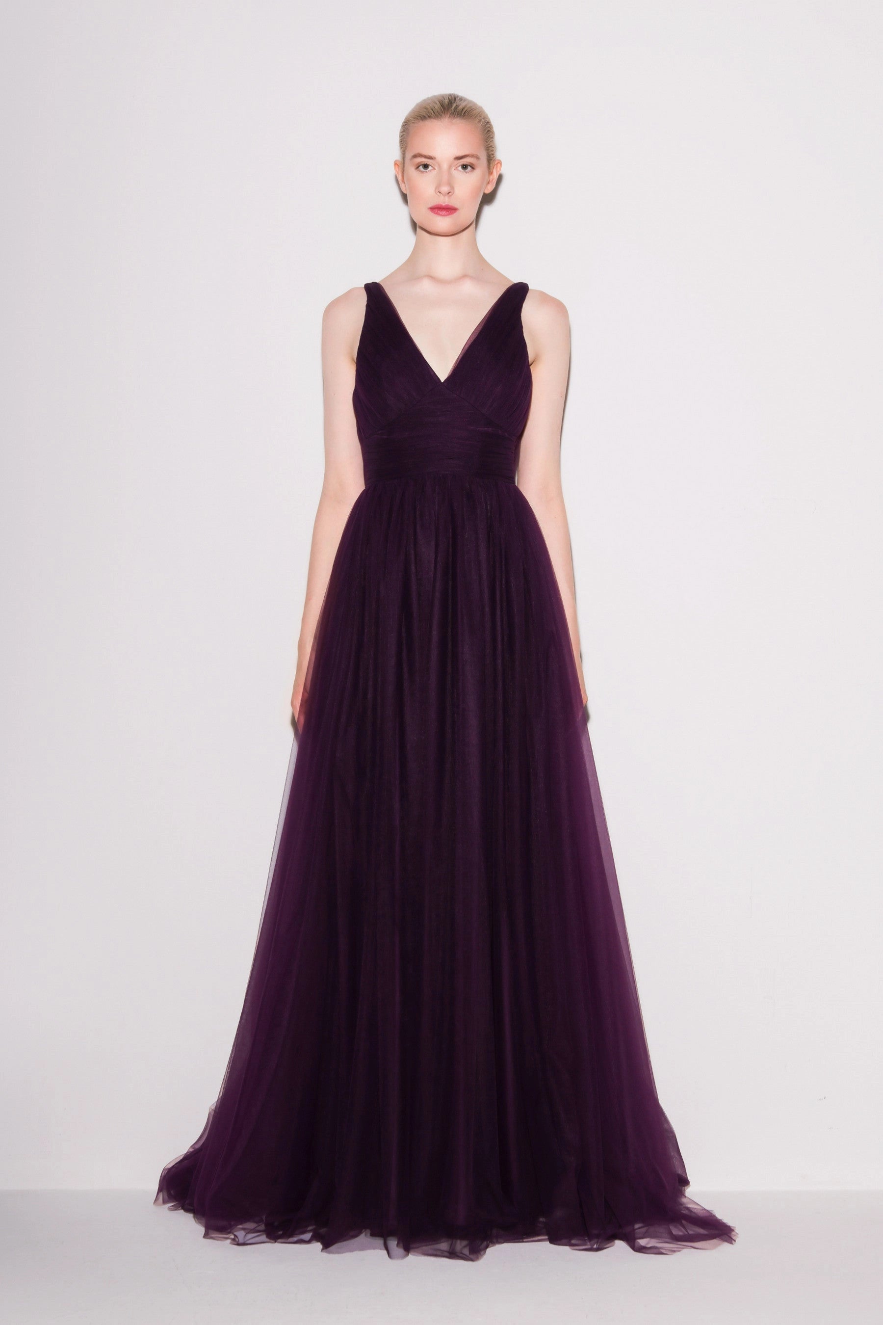 Ethereal Tulle A-line Gown