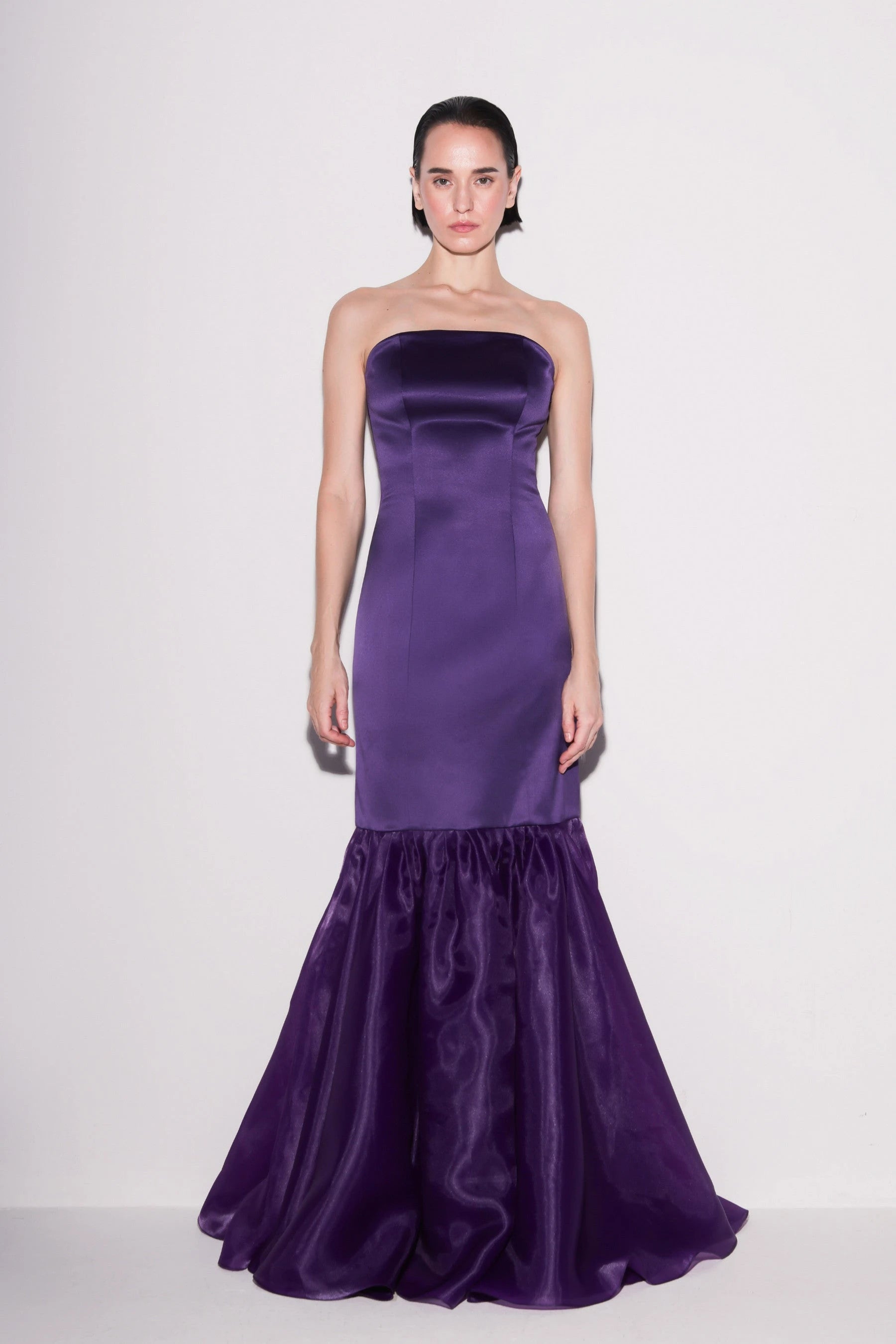 Refined Taffeta Mermaid Gown
