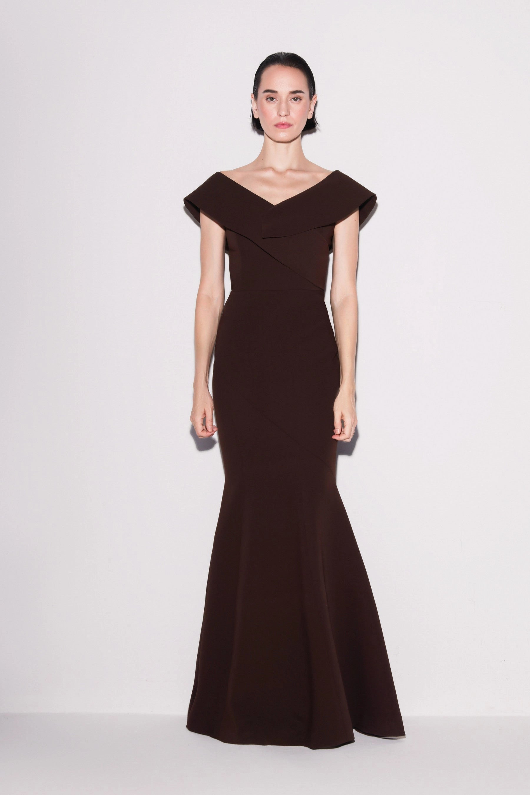 Timeless Off-Shoulder Mermaid Gown