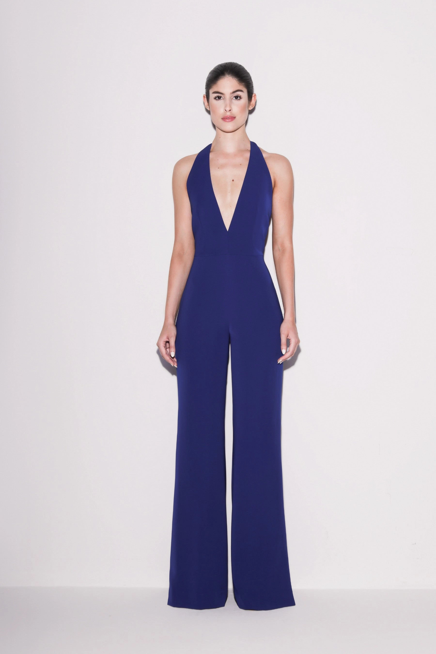 Chic V-Neck Jumpsuit