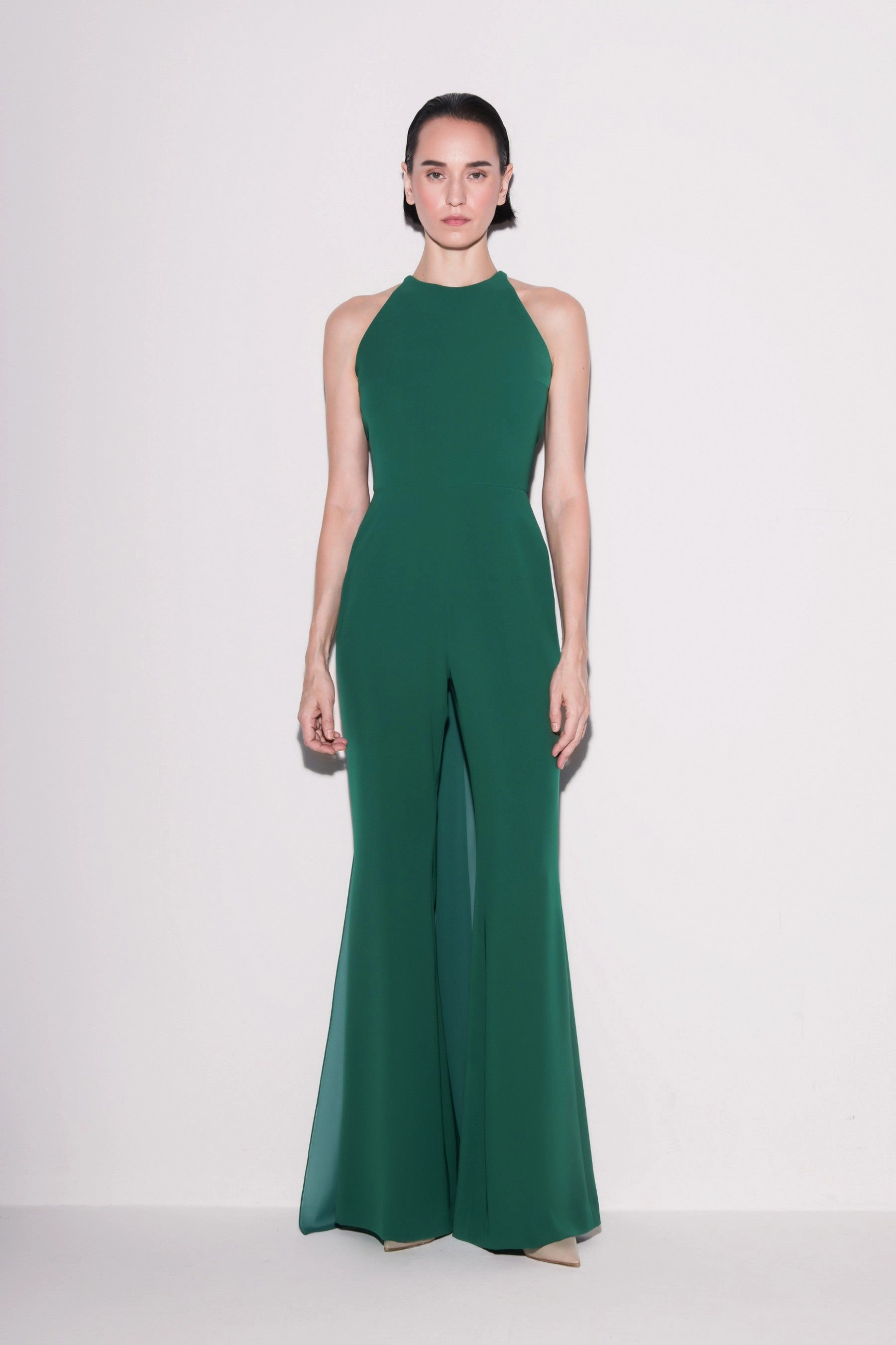 Graceful Green Jumpsuit