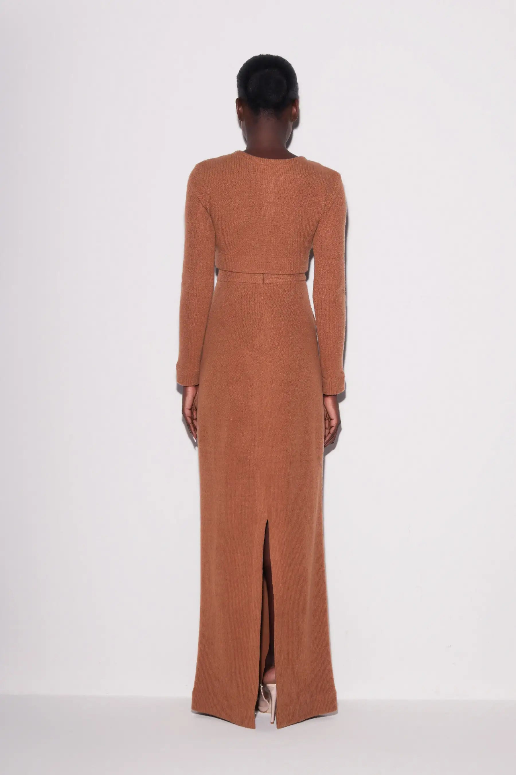 Chic Knit Top & Maxi Skirt Co-Ord