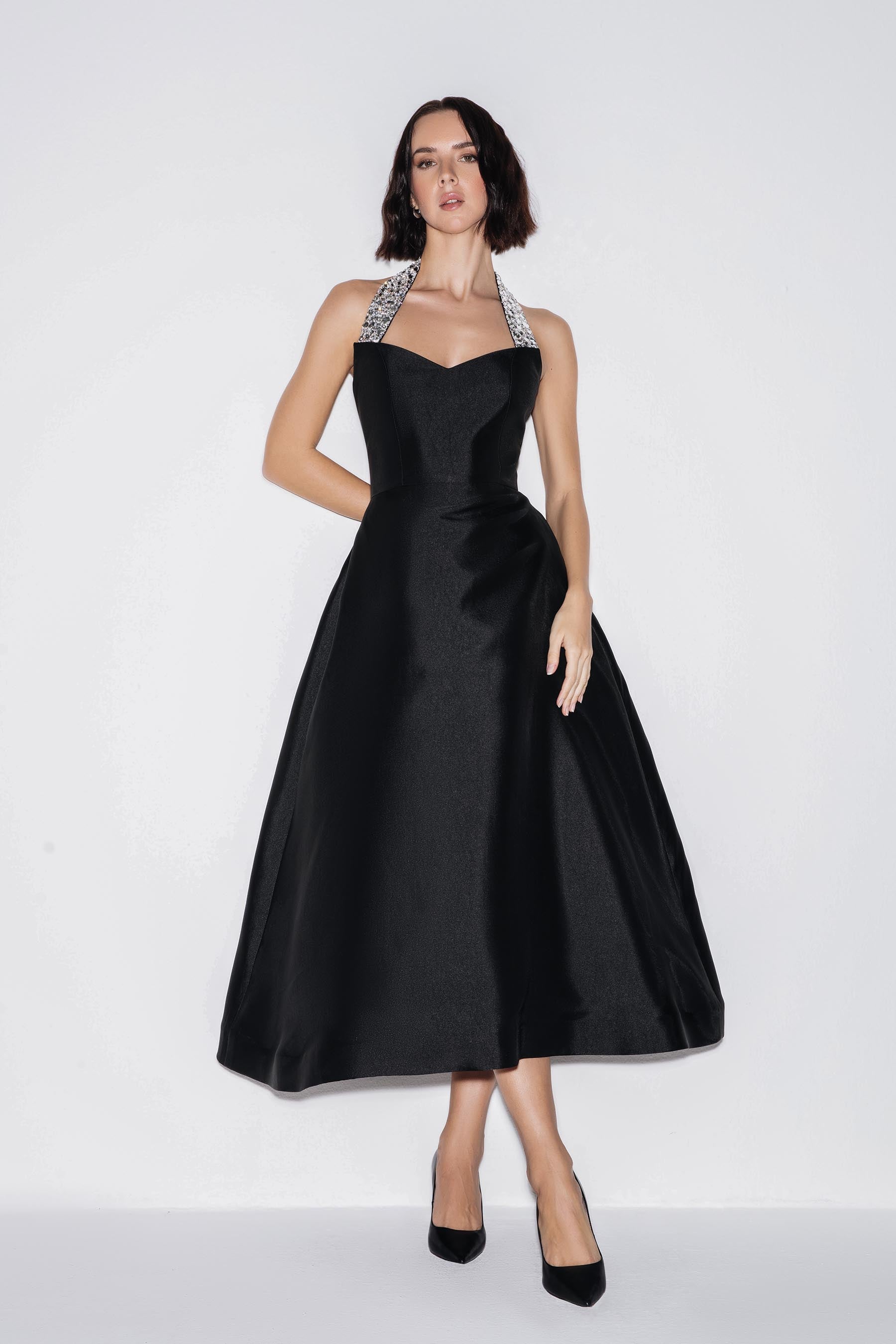 Radiant Charm Midi Dress