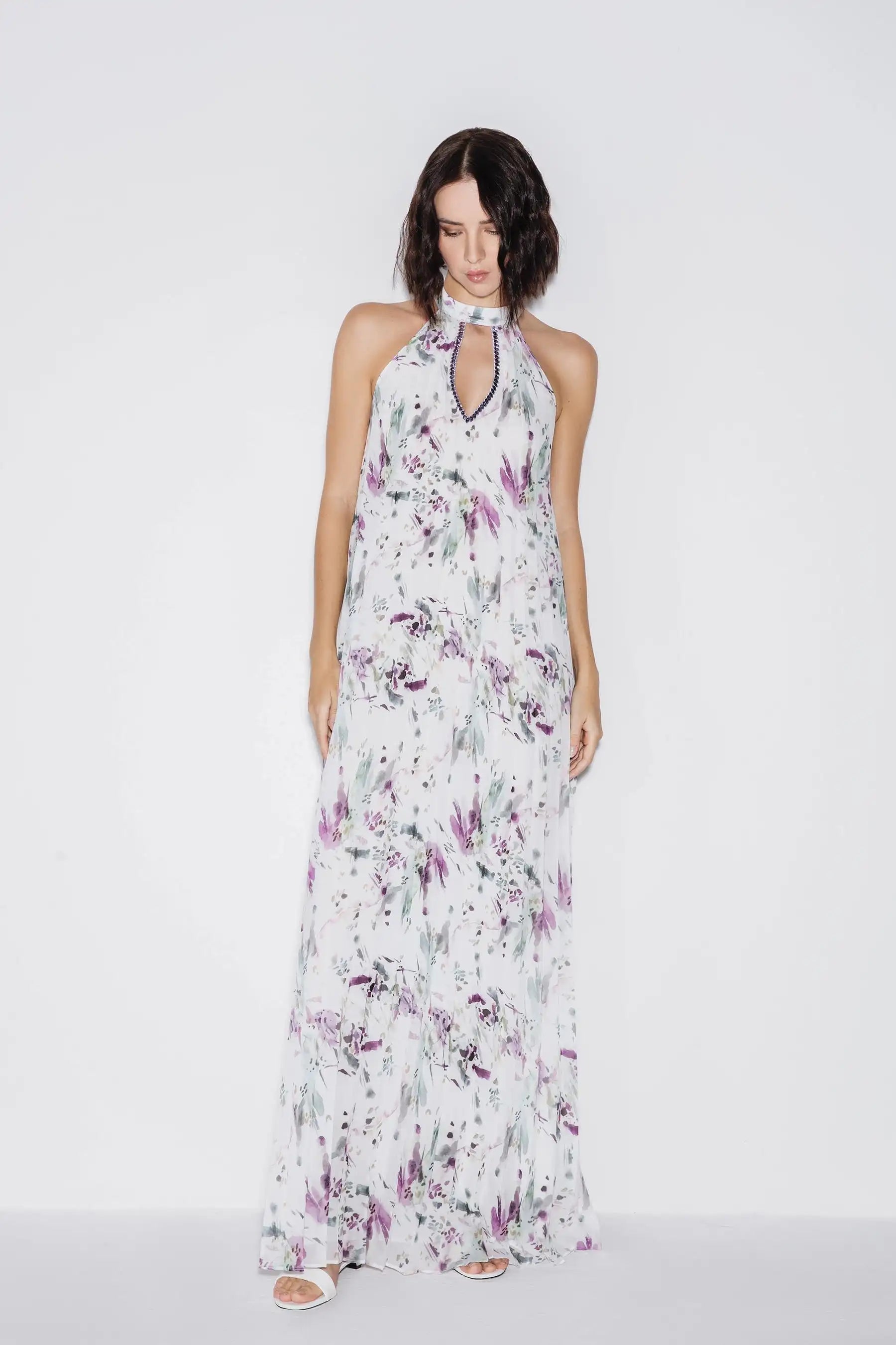 Floral Elegance Maxi Dress