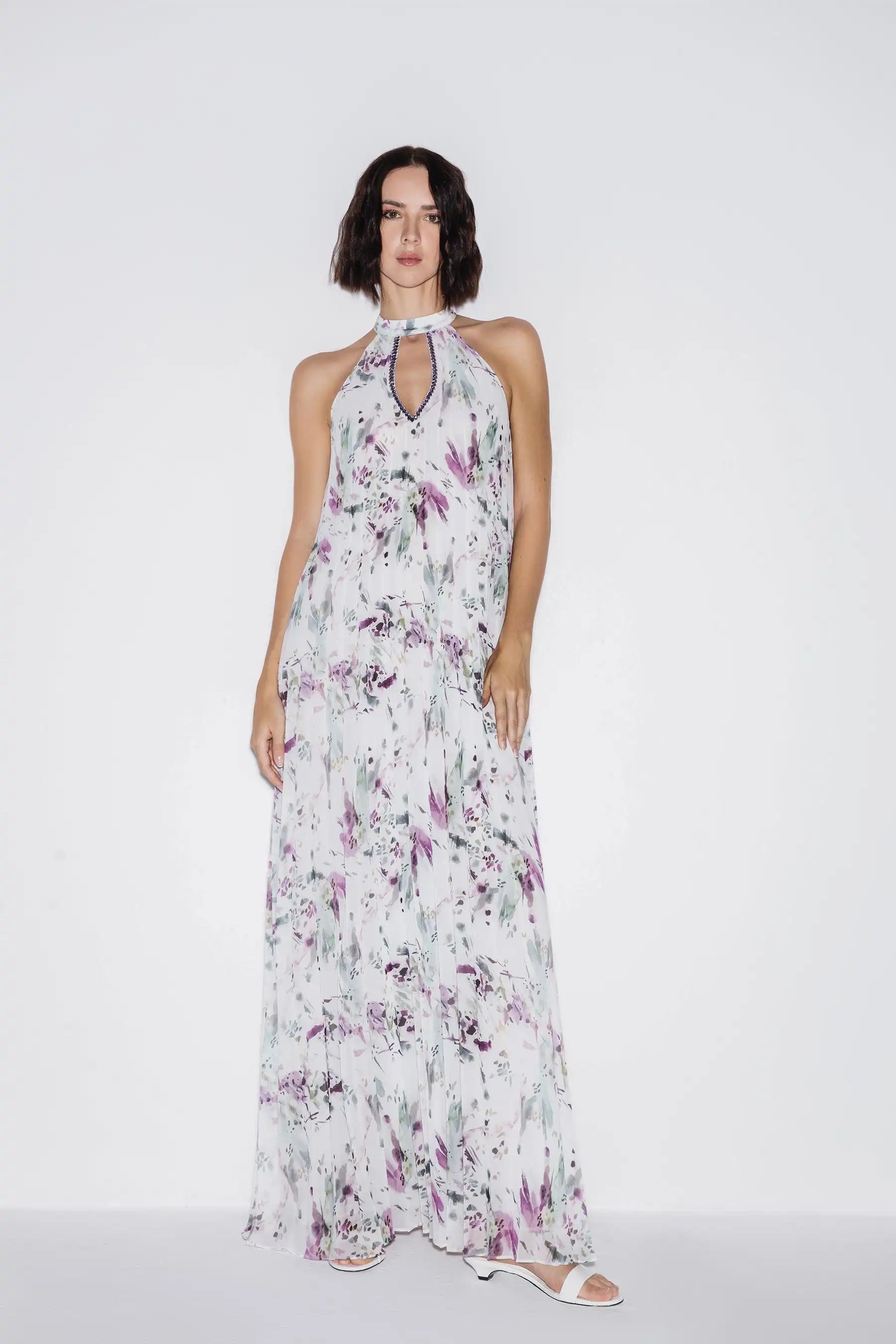 Floral Elegance Maxi Dress
