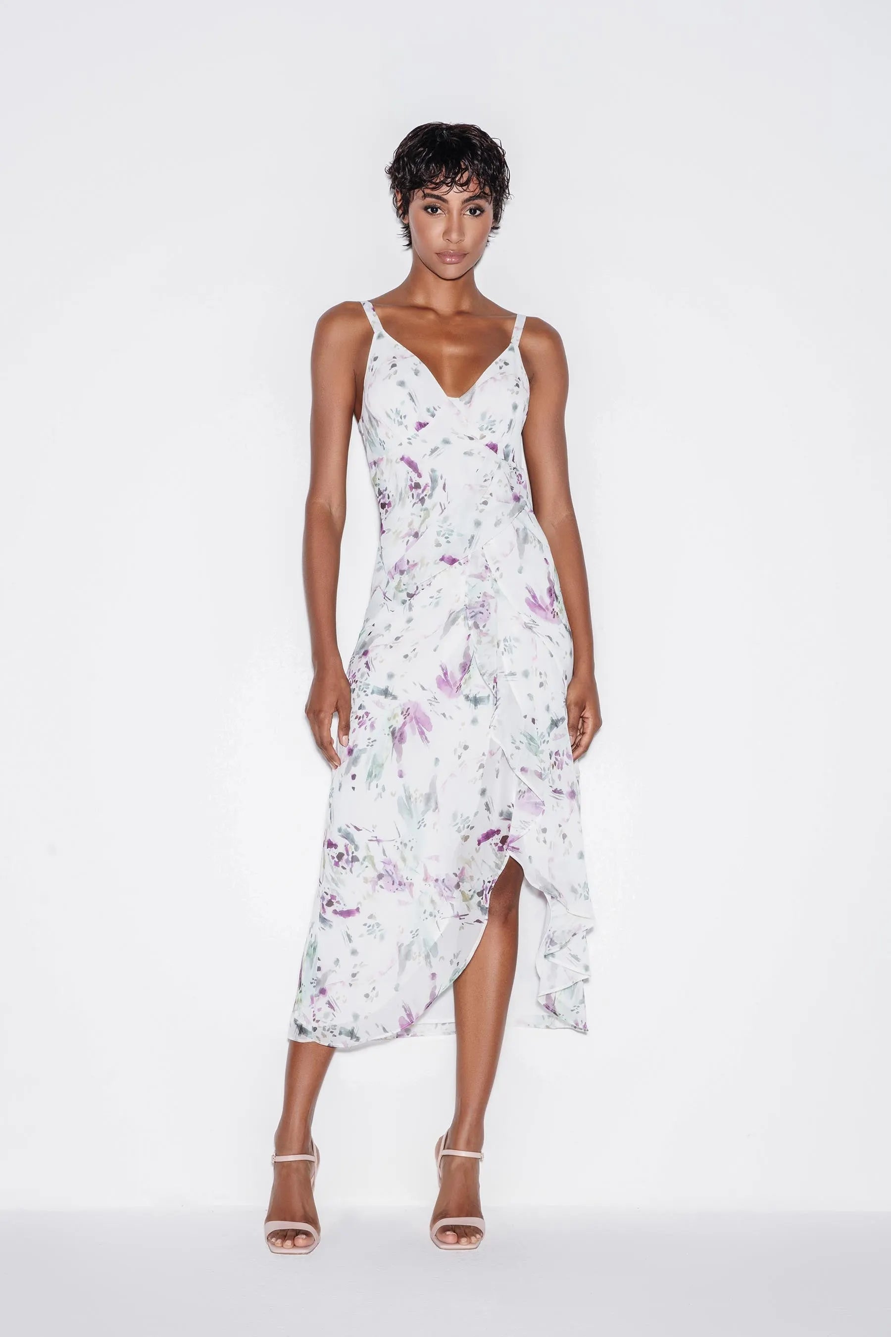 Garden Sophistication Midi Dress