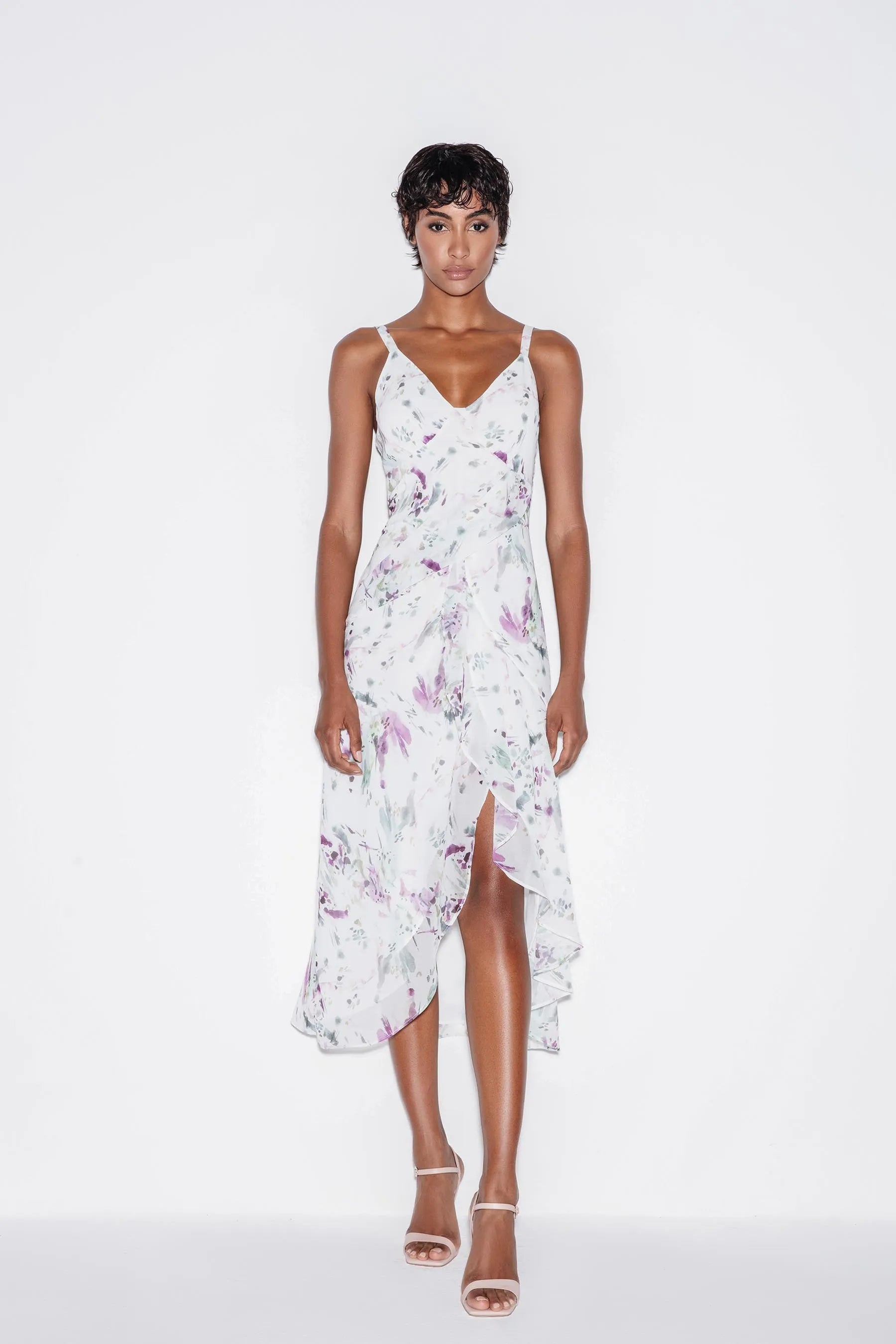 Garden Sophistication Midi Dress