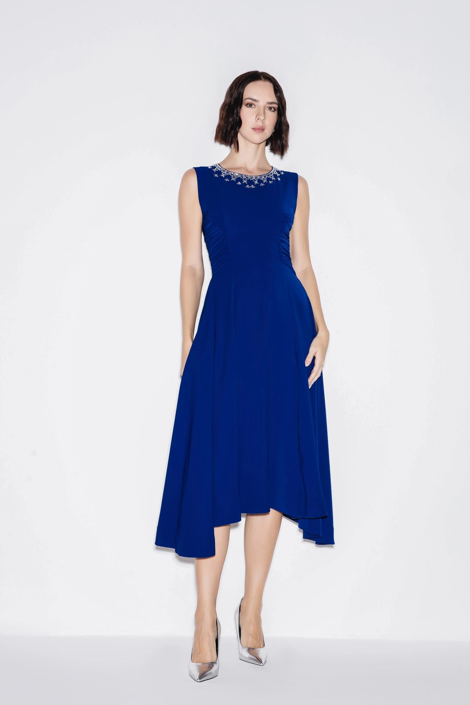 Glamour Flare Midi Dress