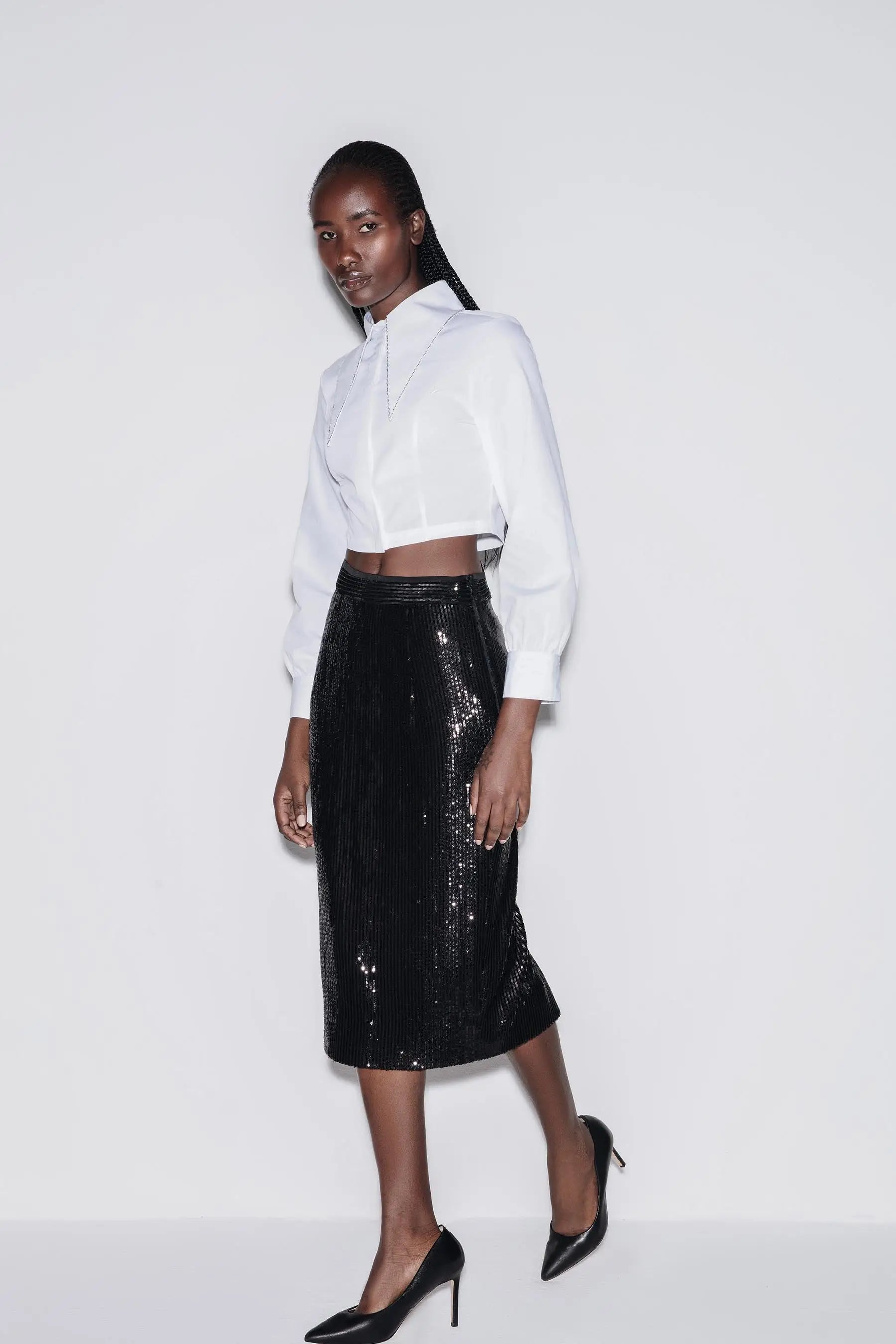 Lili Blanc Poplin Top