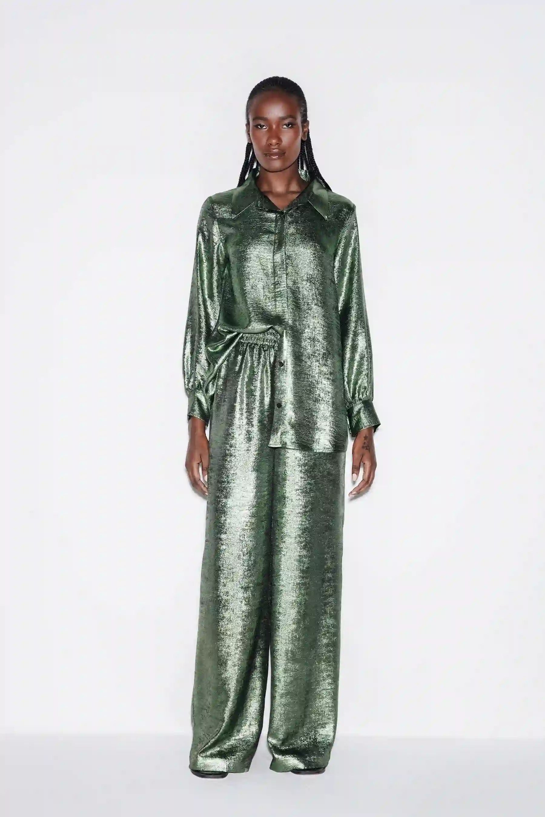 Metallic Luxe Co-Ord