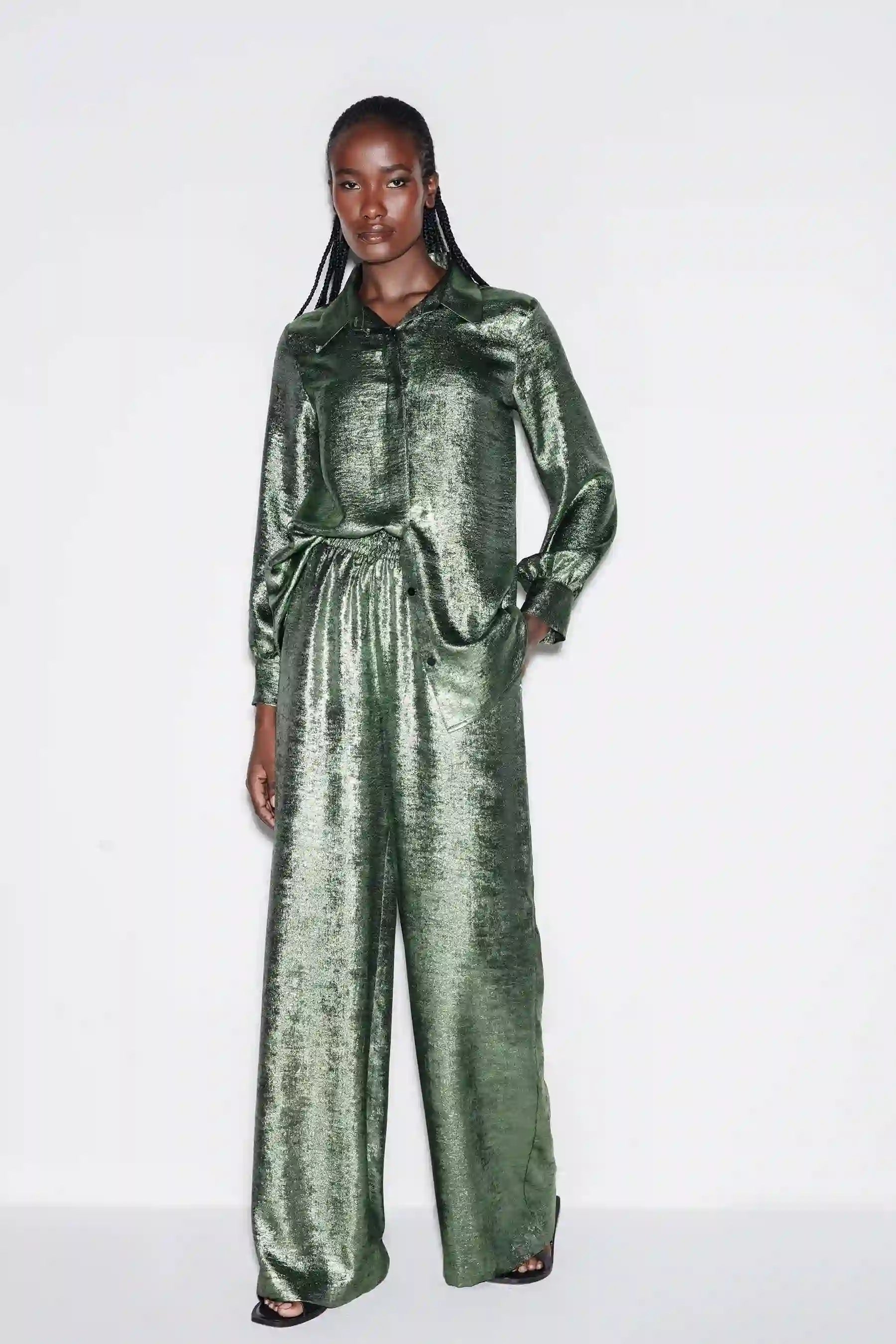 Metallic Luxe Co-Ord