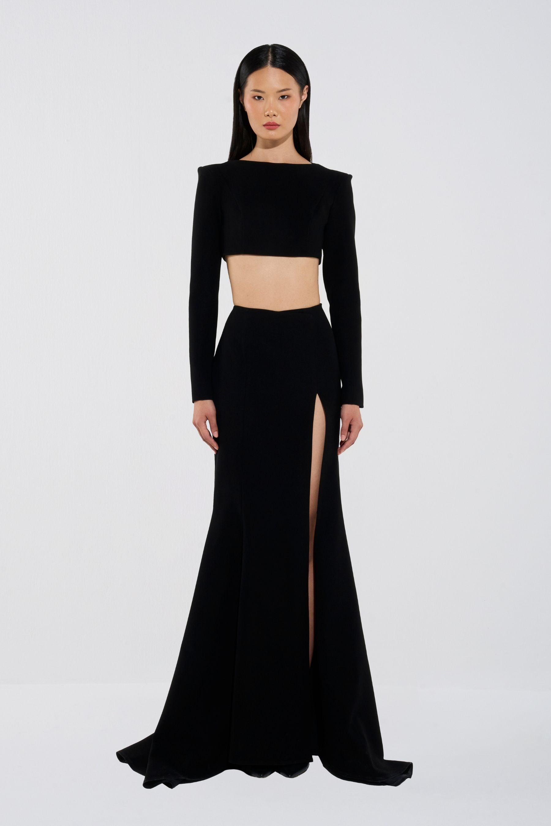 Elegant High-Waist Skirt