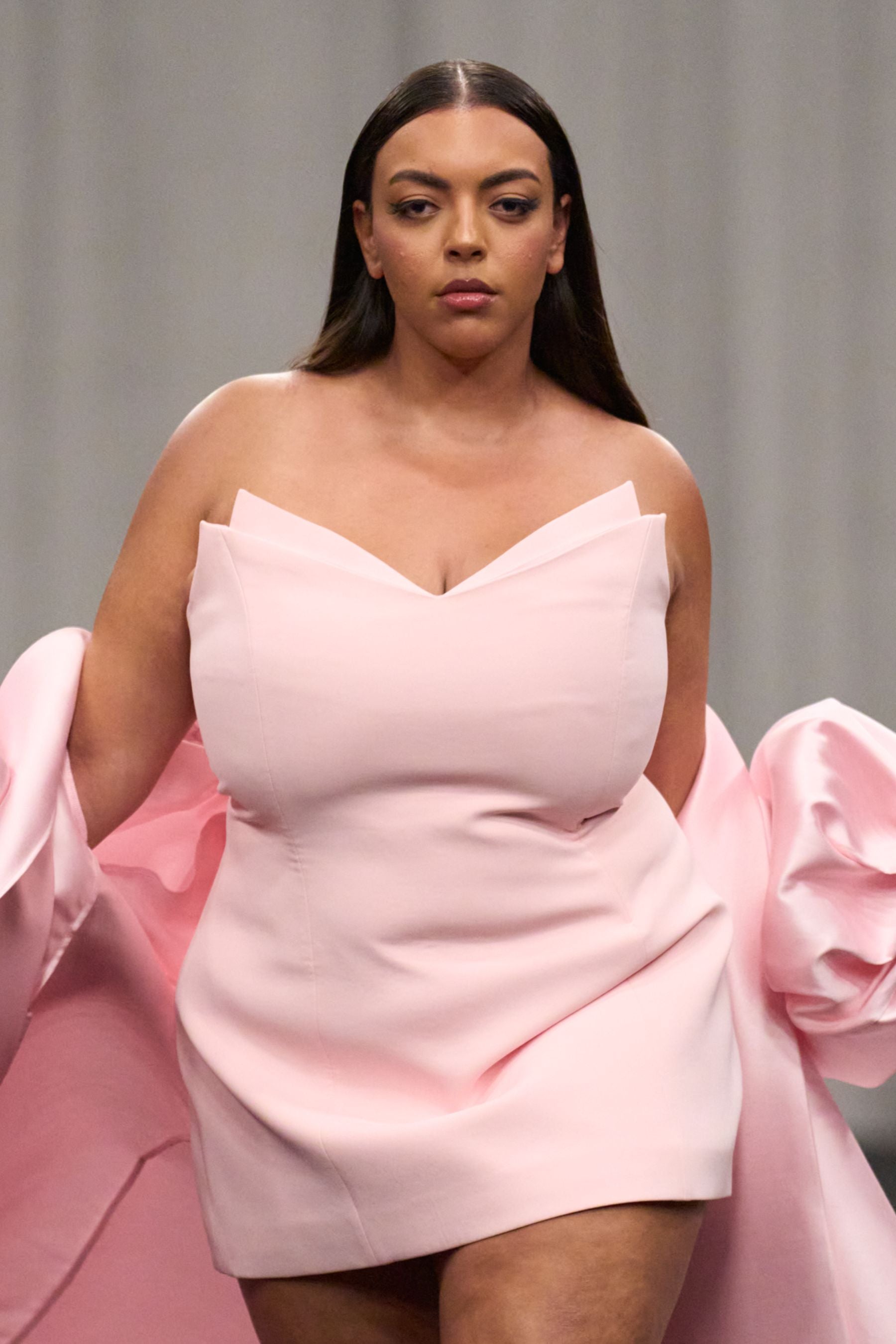 Strapless Body-Contouring Mini Dress