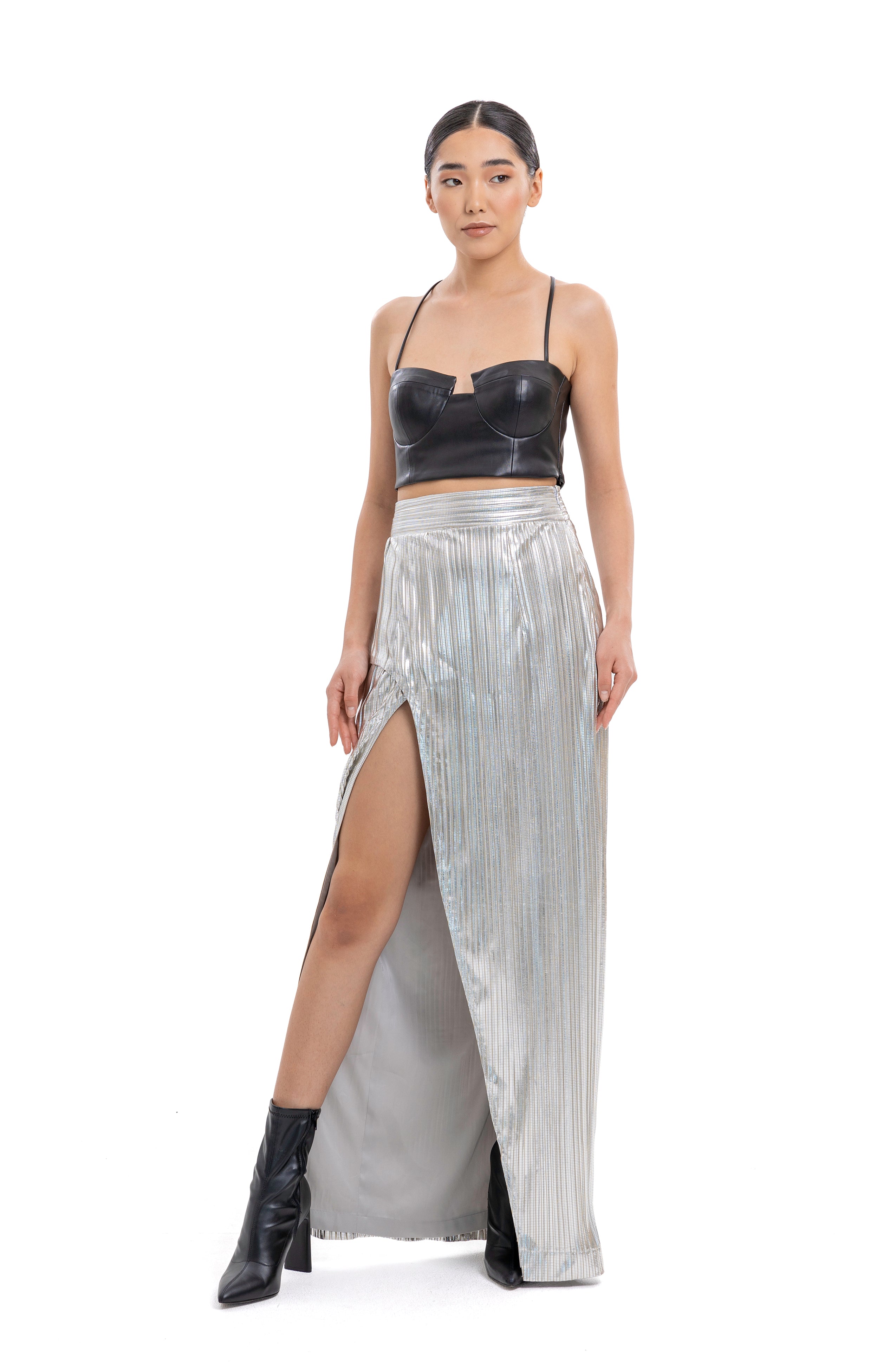 Lili's Metallic Skirt