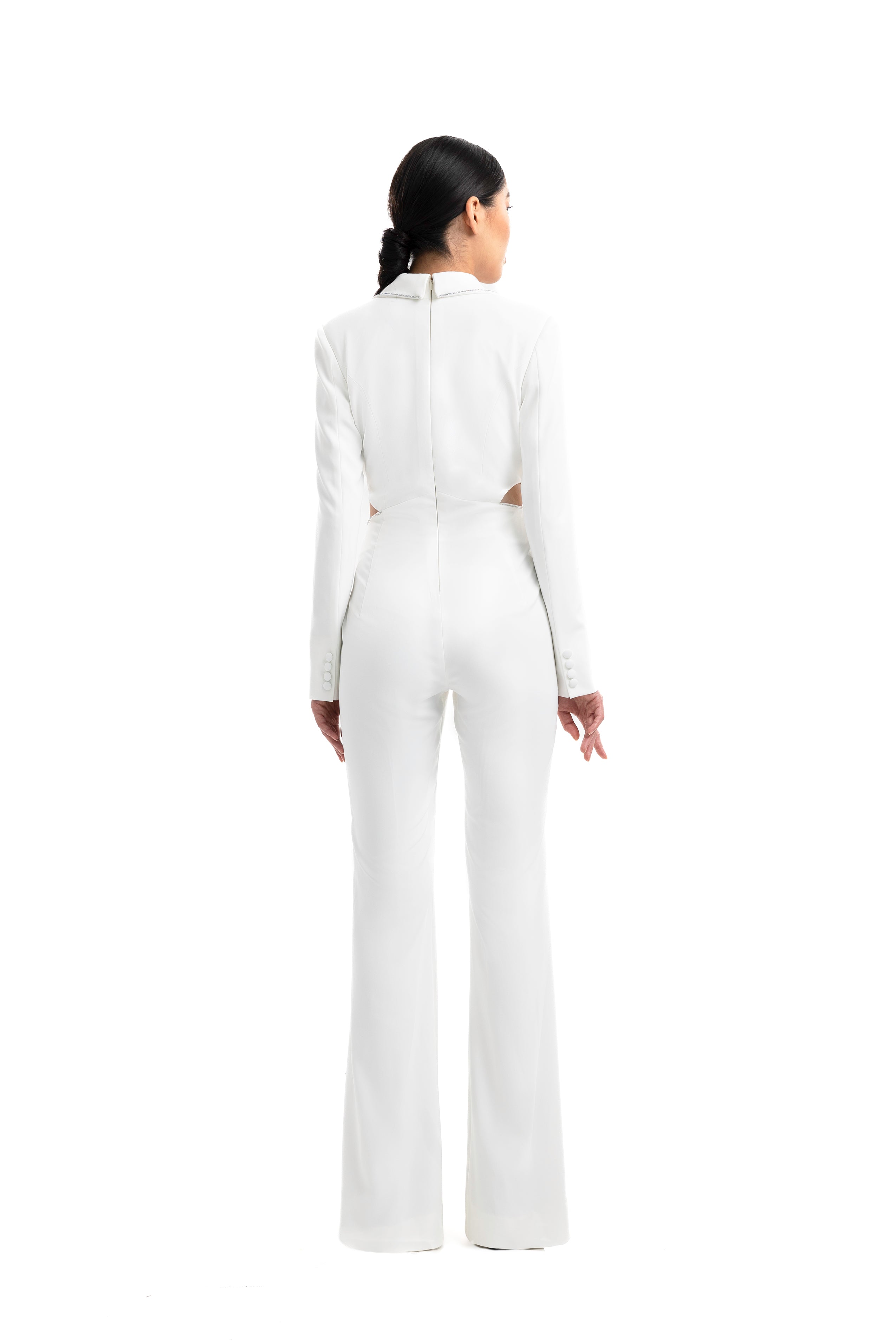 Lili Blanc's Classic Cut-Out Jumpsuit