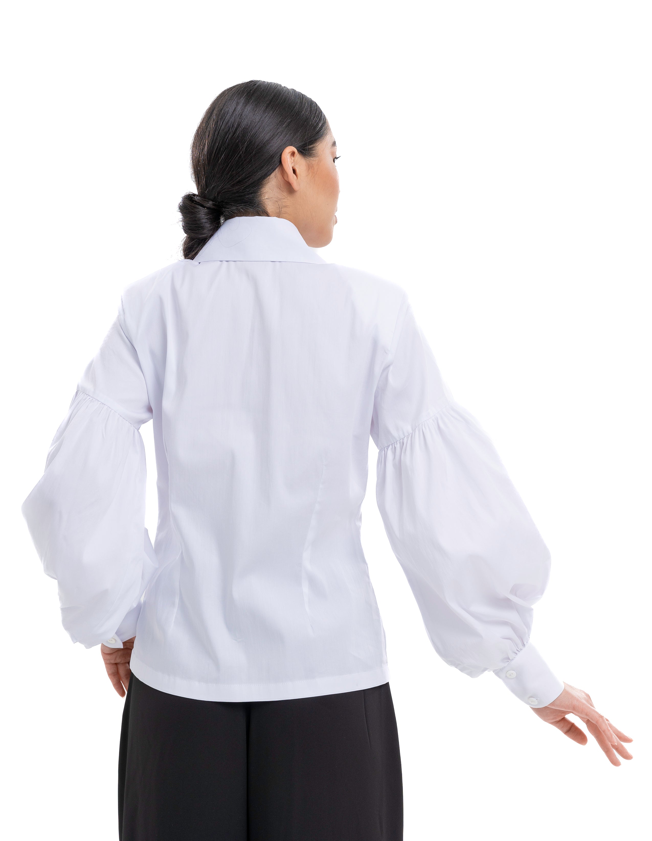 Iconic Long-Collar Shirt