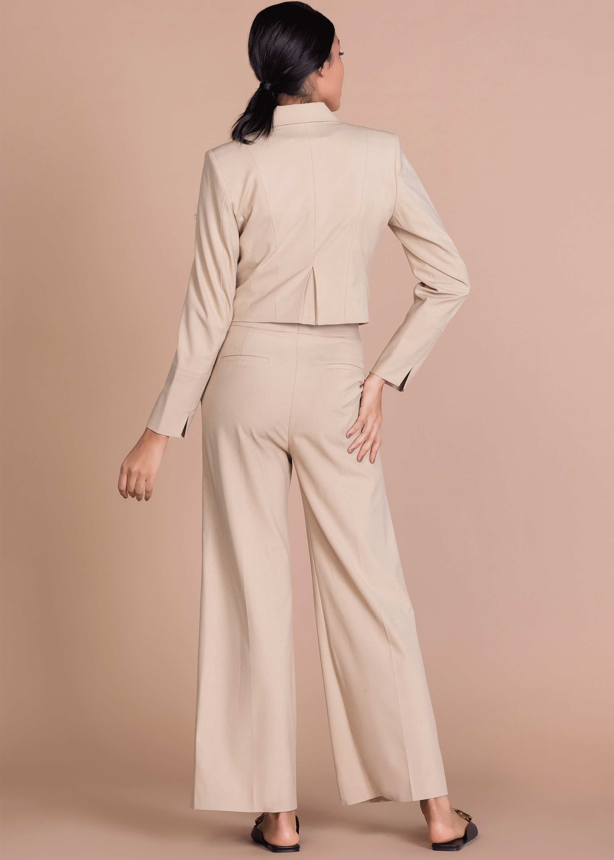ELLEN CROPPED BLAZER (B2B)