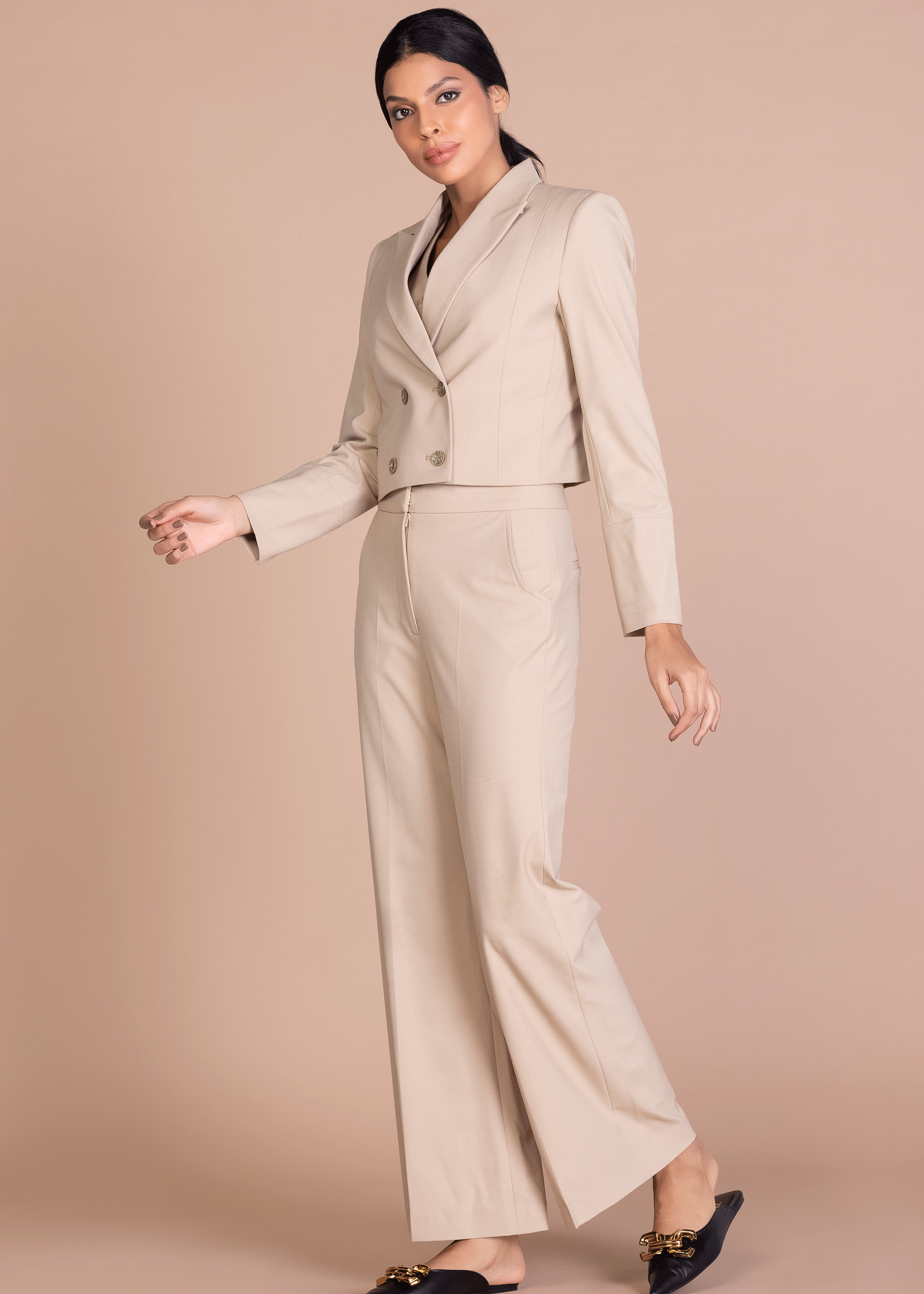 ELLEN CROPPED BLAZER (B2B)