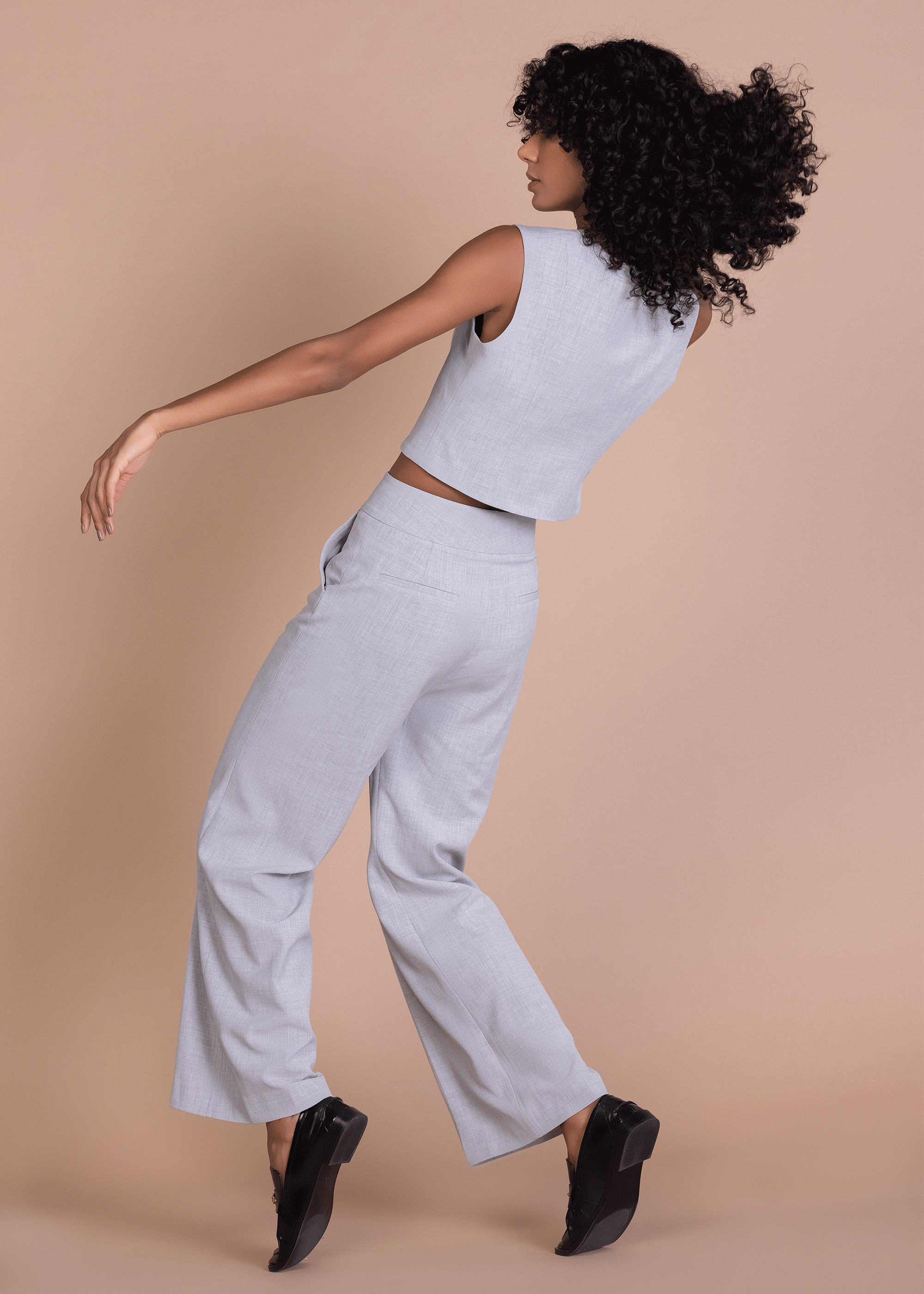 ELLEN CROPPED VEST (B2B)