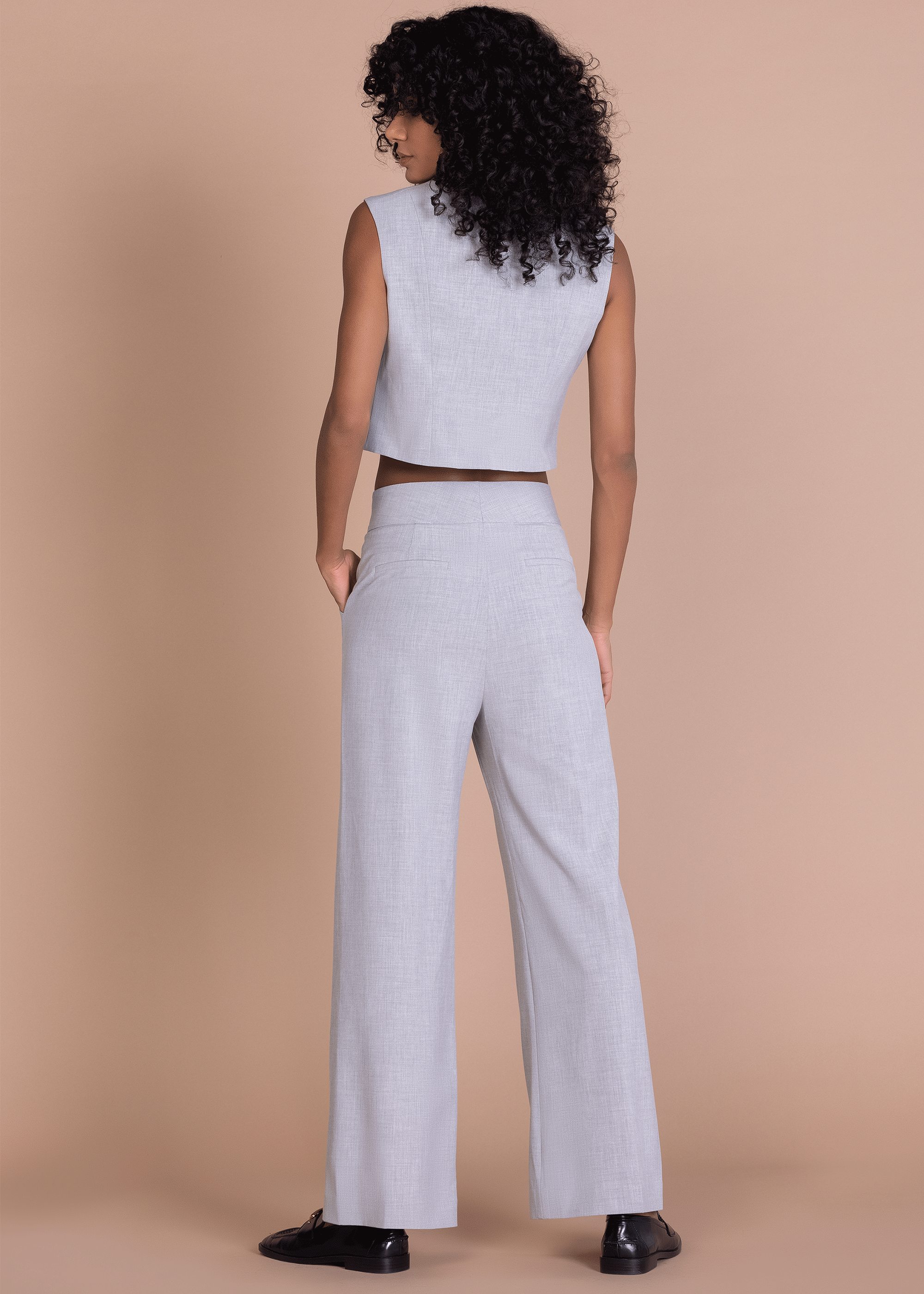 ELLEN CROPPED VEST (B2B)