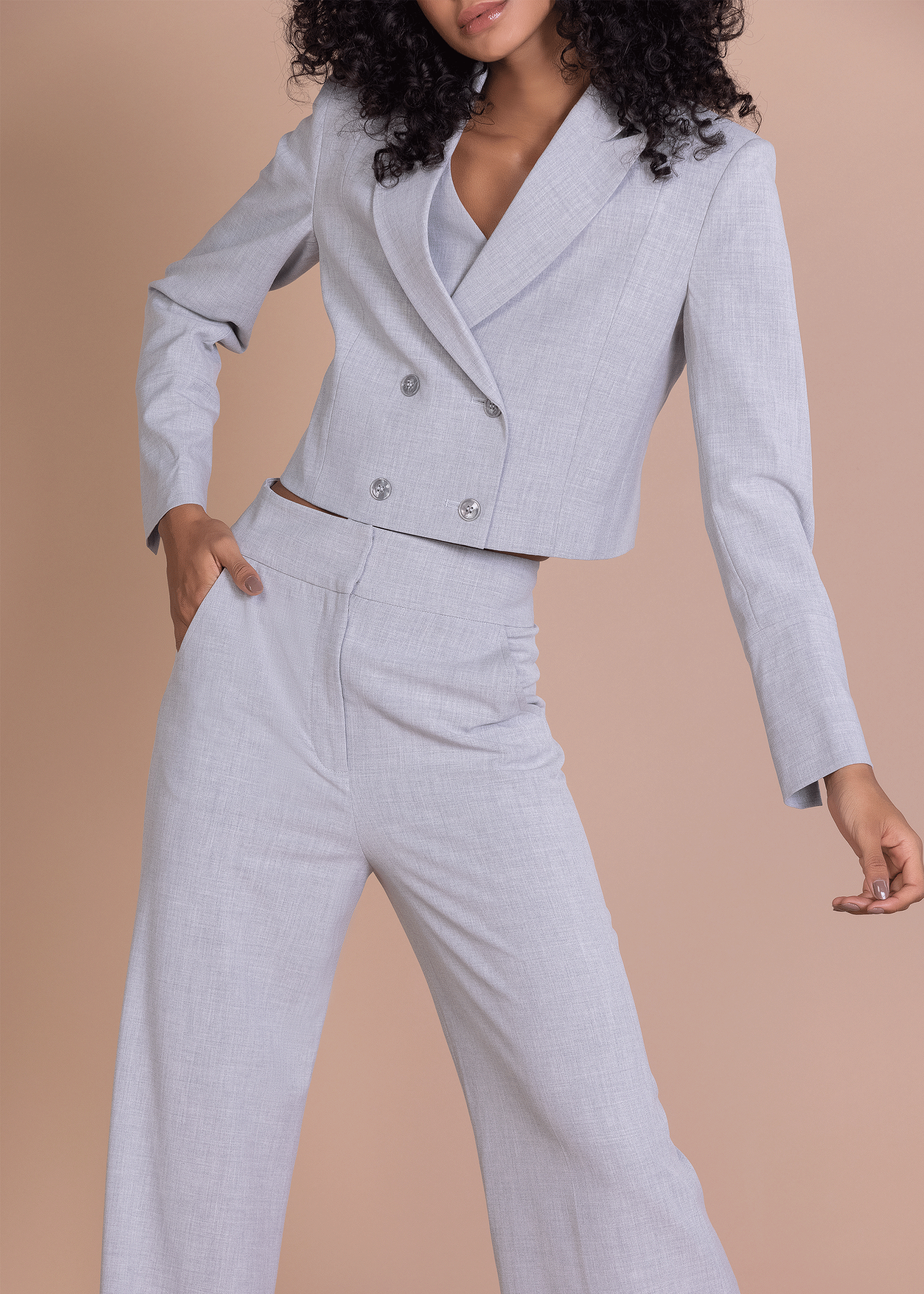 ELLEN CROPPED BLAZER (B2B)